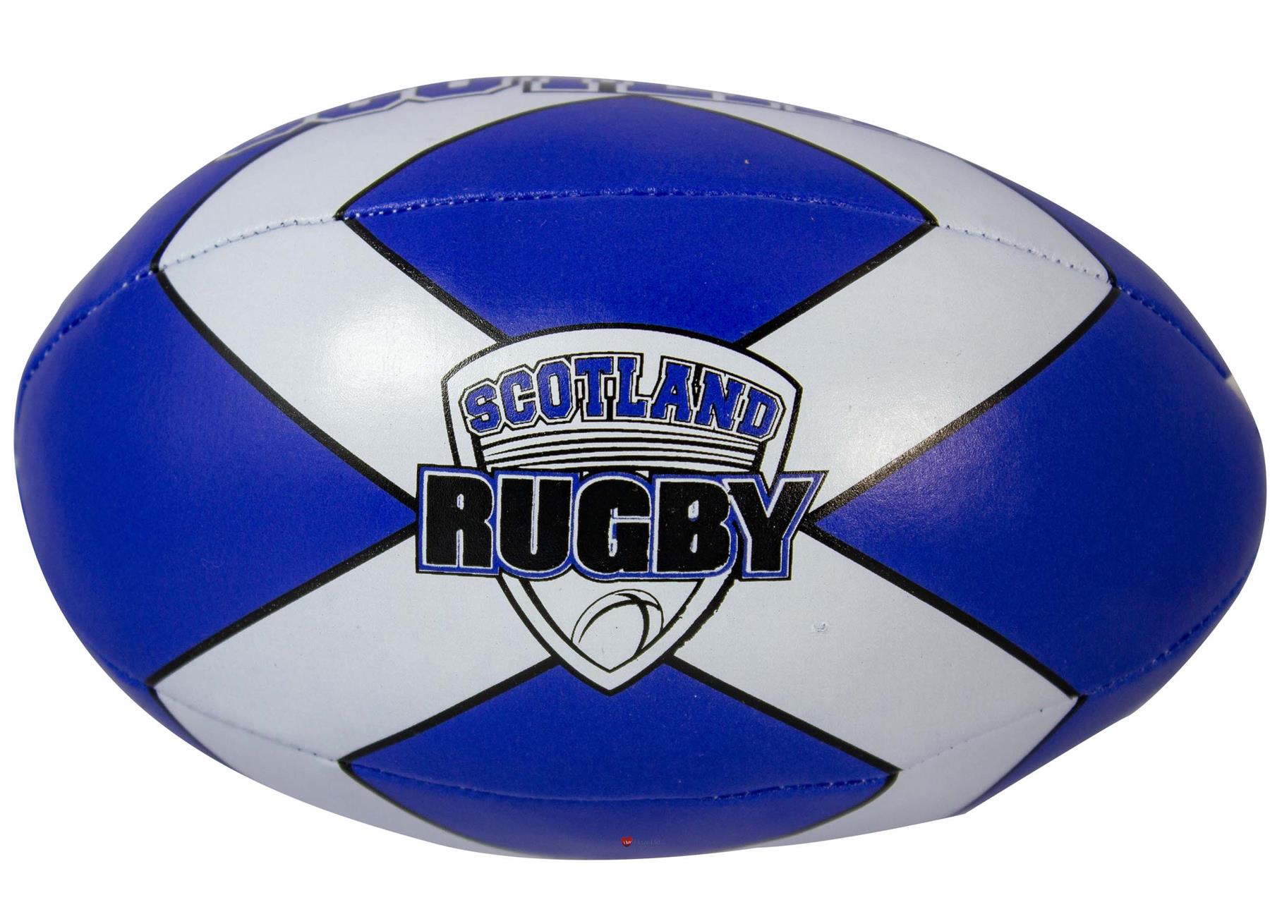 Mini Rugby Ball weich kinderfreundlich, schottische Flaggen, Distel und Tartan Designs - Bild 13 von 21