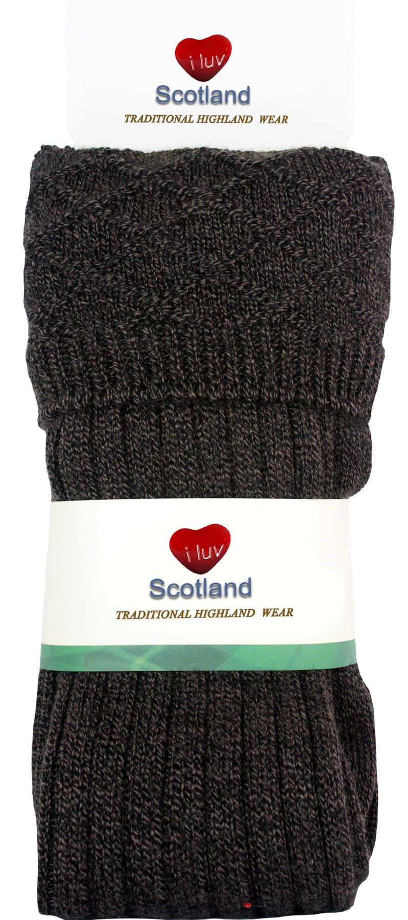 Warm Scottish Wool Kilt Hose In 8 Colours Traditional Design Socks eBay