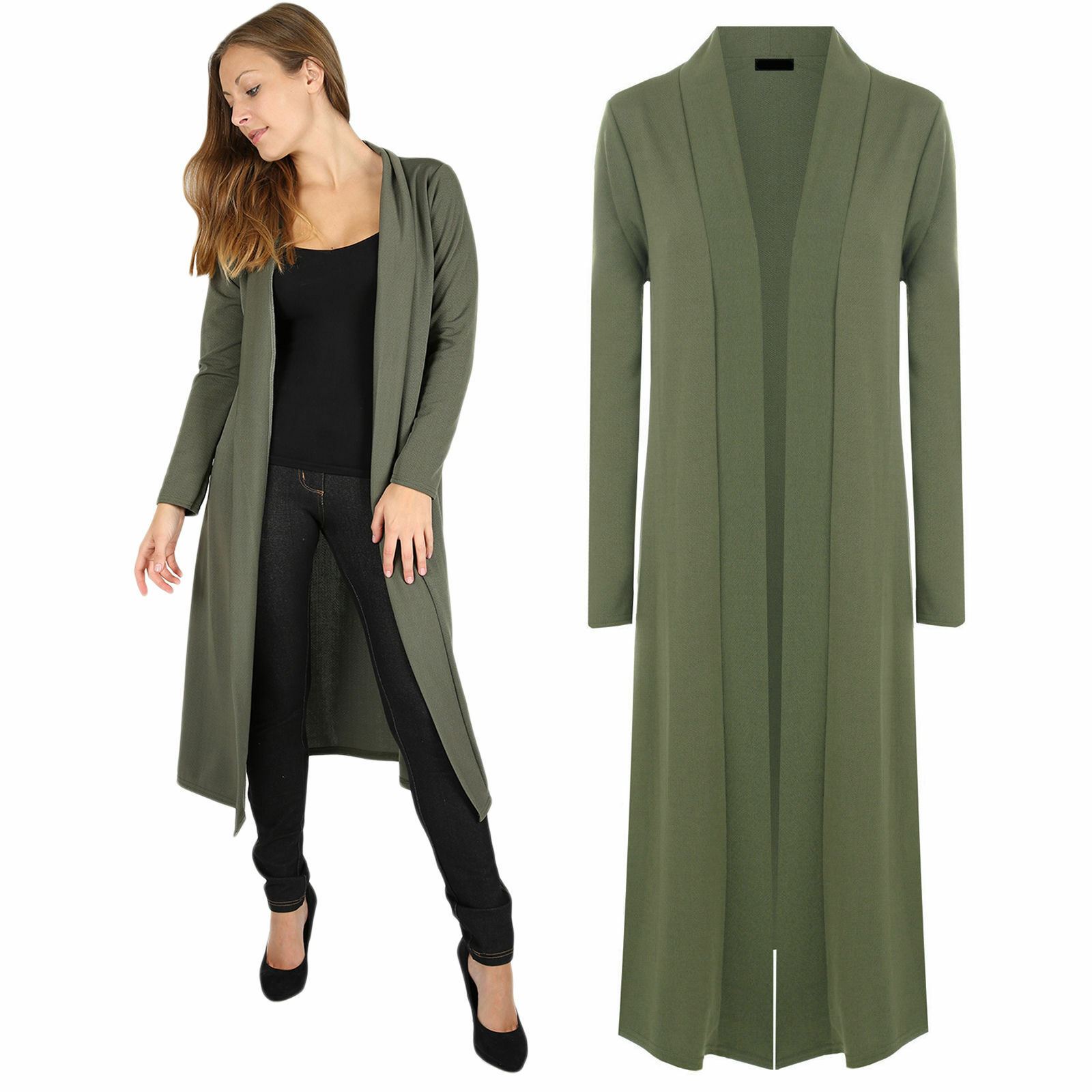 open front duster jacket
