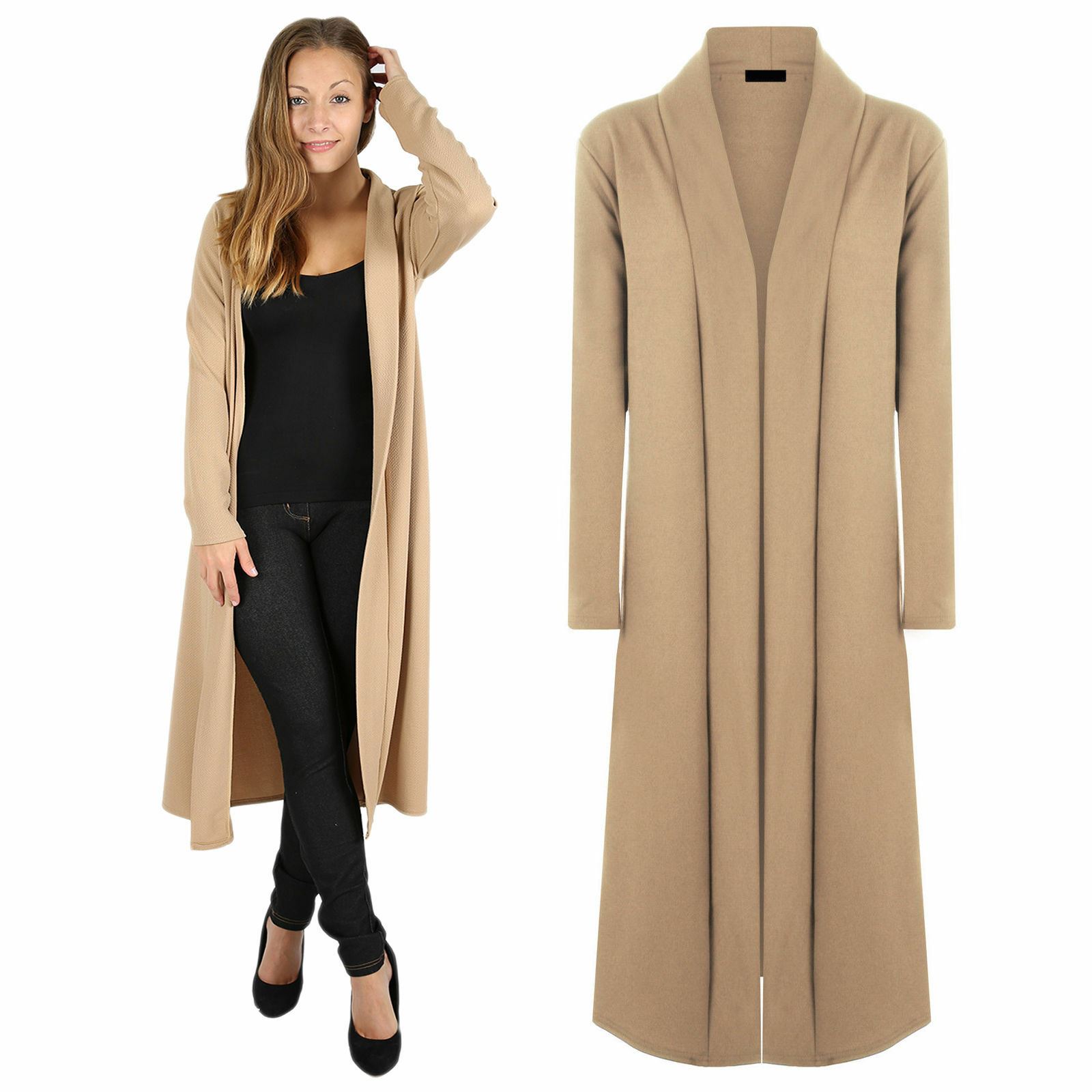 open front duster jacket