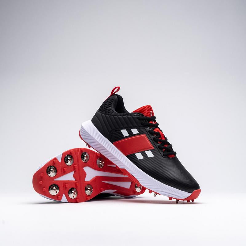 Gray-Nicolls Players 3.0 Spike Cricket Shoes Black - Picture 8 of 18