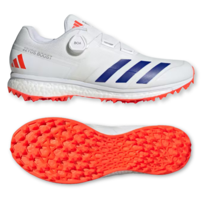 Adidas 22YDS Boost Cricket Shoes White 2024 - Picture 19 of 22