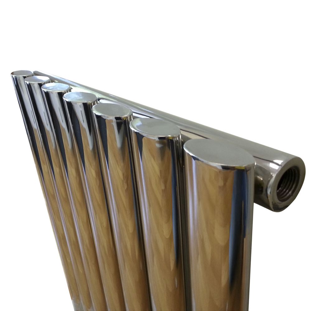 Sidato Lusso Stainless Steel Designer Radiator Vertical Tall Column