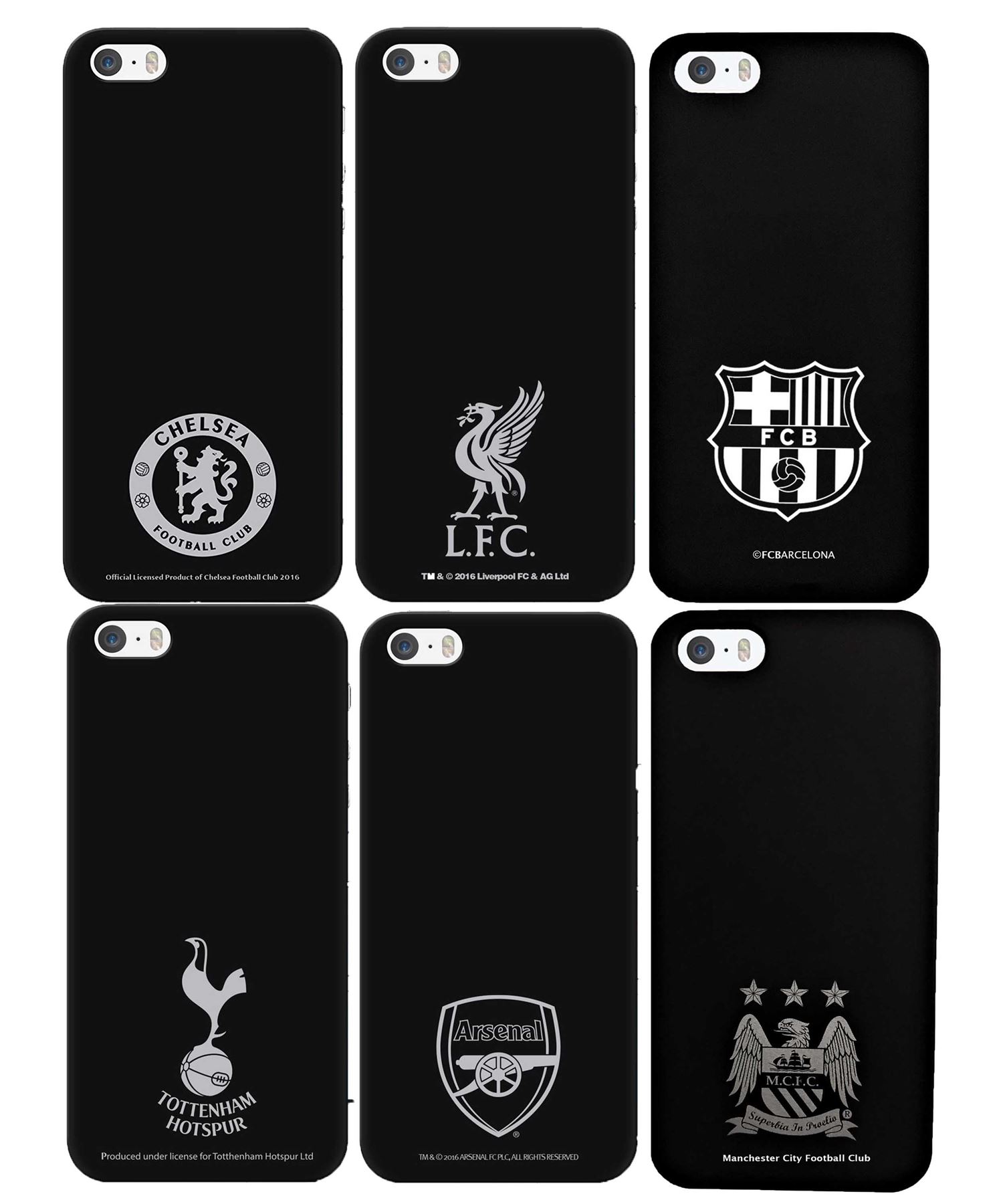 Liverpool FC Football Wallet Hard Clear Gel Case for iPhone 4 5S SE 6 7