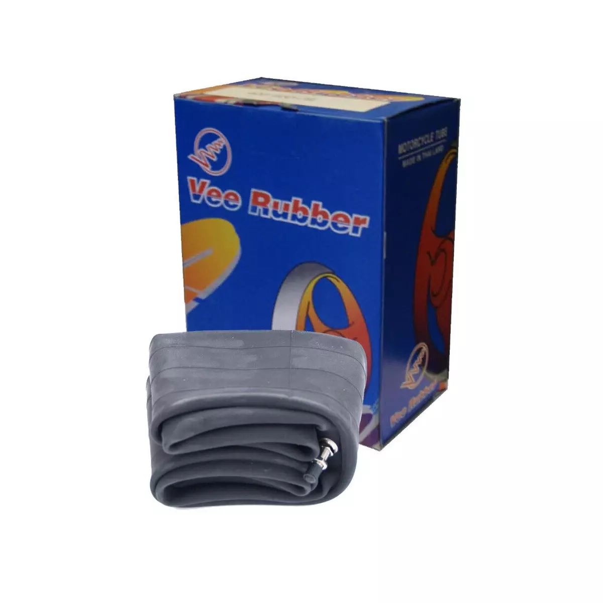 Vee Rubber Premium Schlauch 2,75/3,00-19 – Verstärktes Innenrohr Für Roller & Motorräder Schlauch 2.75 3.00 19