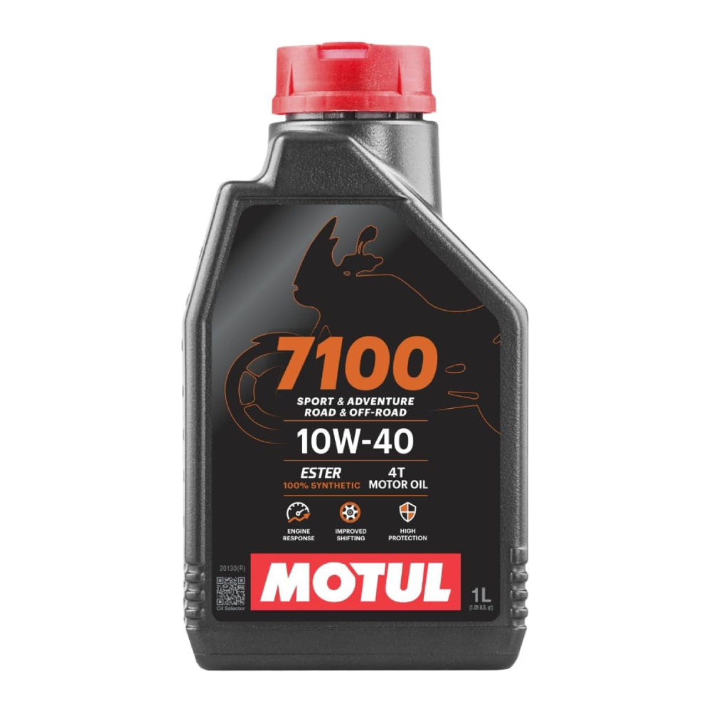 X4 Motul 7100 4T 10w-40 10w40 Engine Oil 1L - 104091 - Image 3