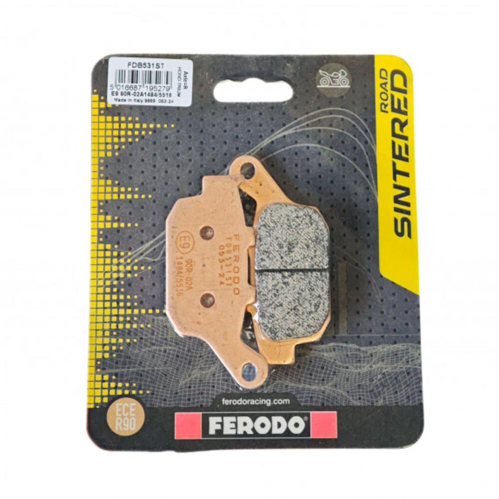 FITS HONDA CB 500 F (PC45) 2012-2016 Rear Brake Pad Sintered