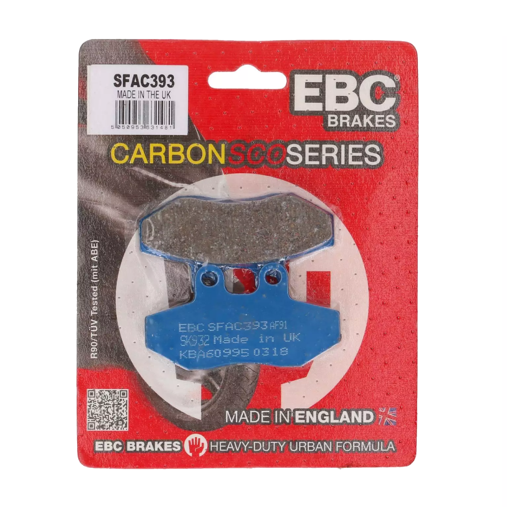 Fits YAMAHA XC125 Cygnus 2007 - 11 2012 2013 Scooter Carbon Brake Pad - SFAC393