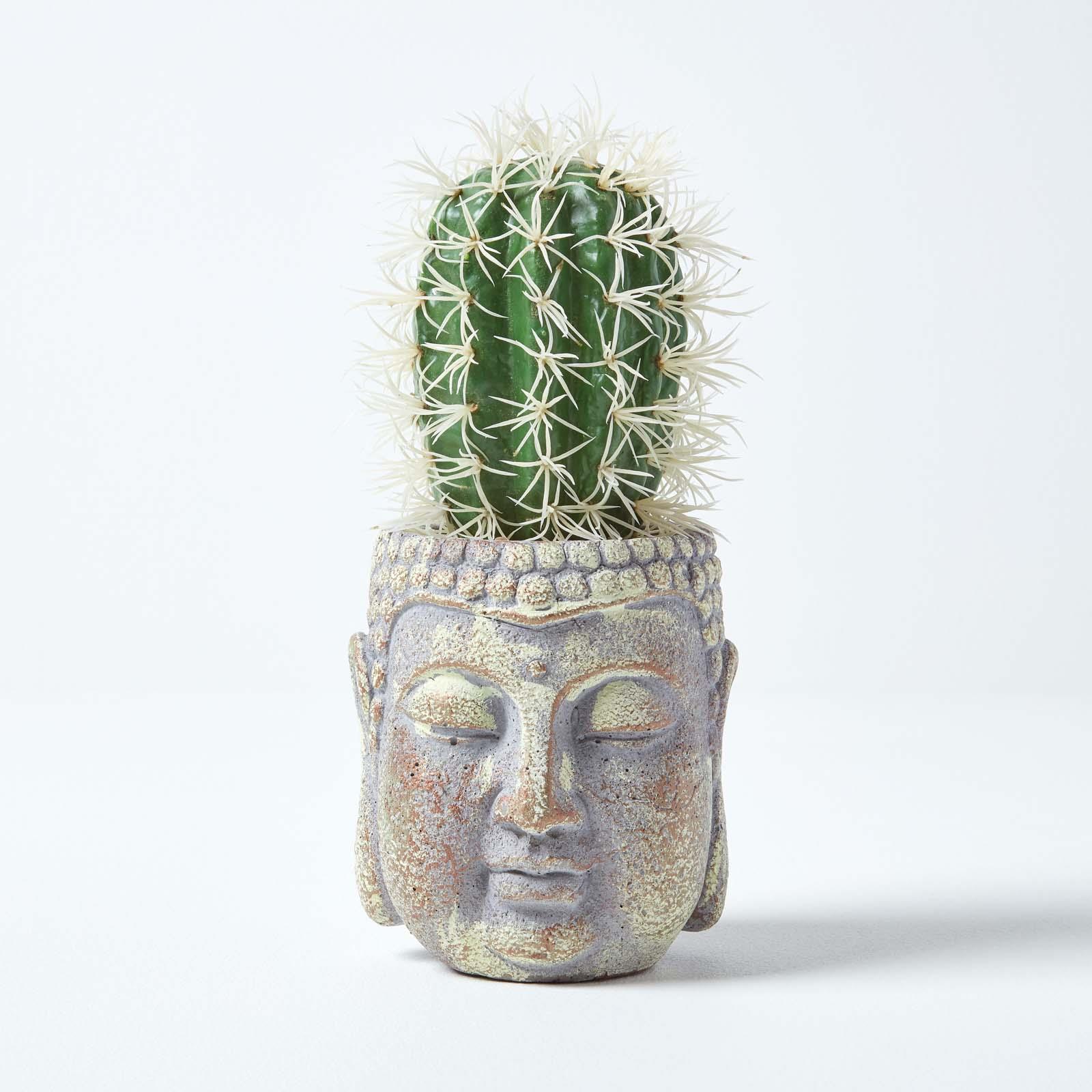 Artificial Succulent Plant Cactus/Cacti in Decorative Pot For Home/Office Décor - Picture 59 of 200