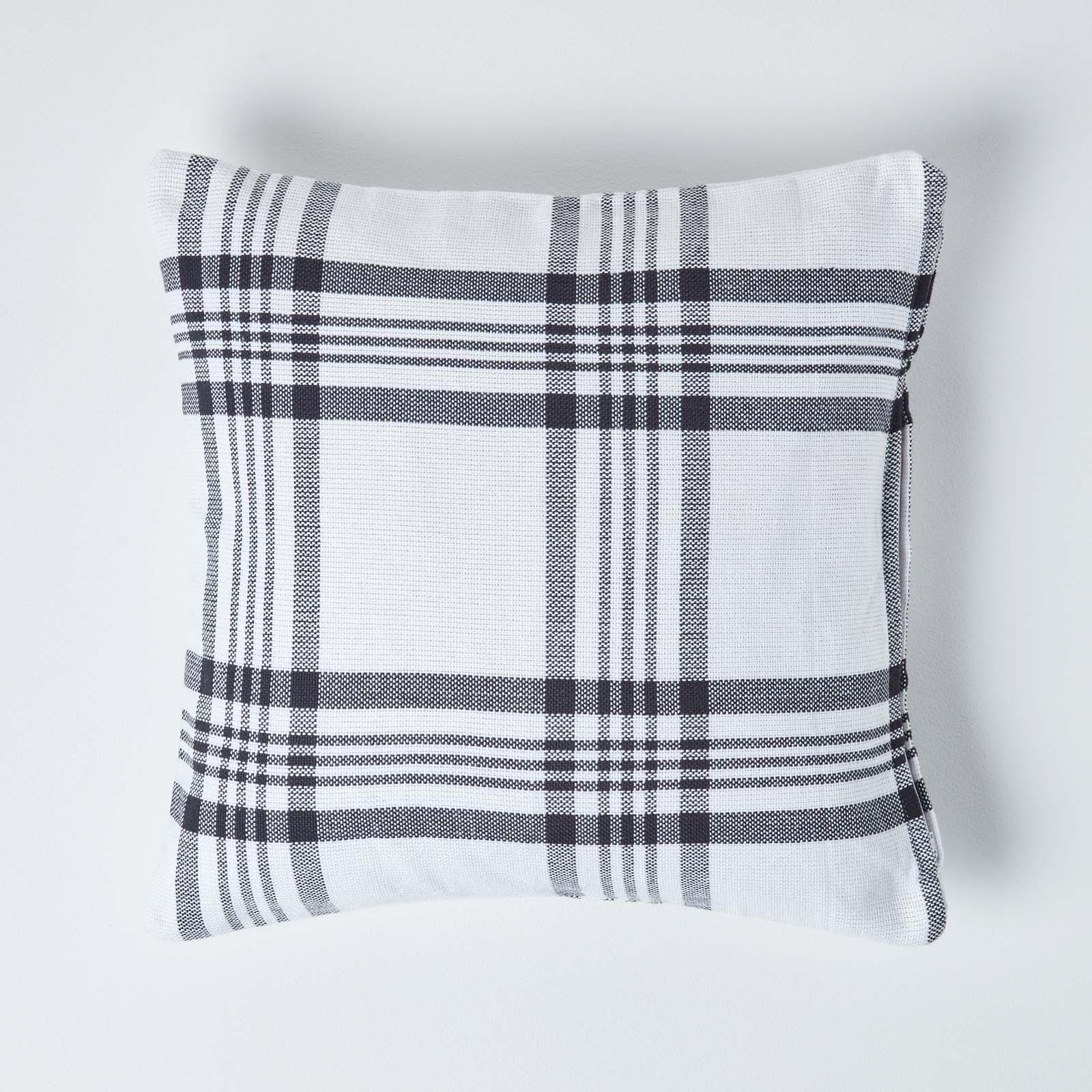 Tartan Check 100% Cotton and Polyester Sofa or Settee Cushion Covers Washable - Picture 46 of 50