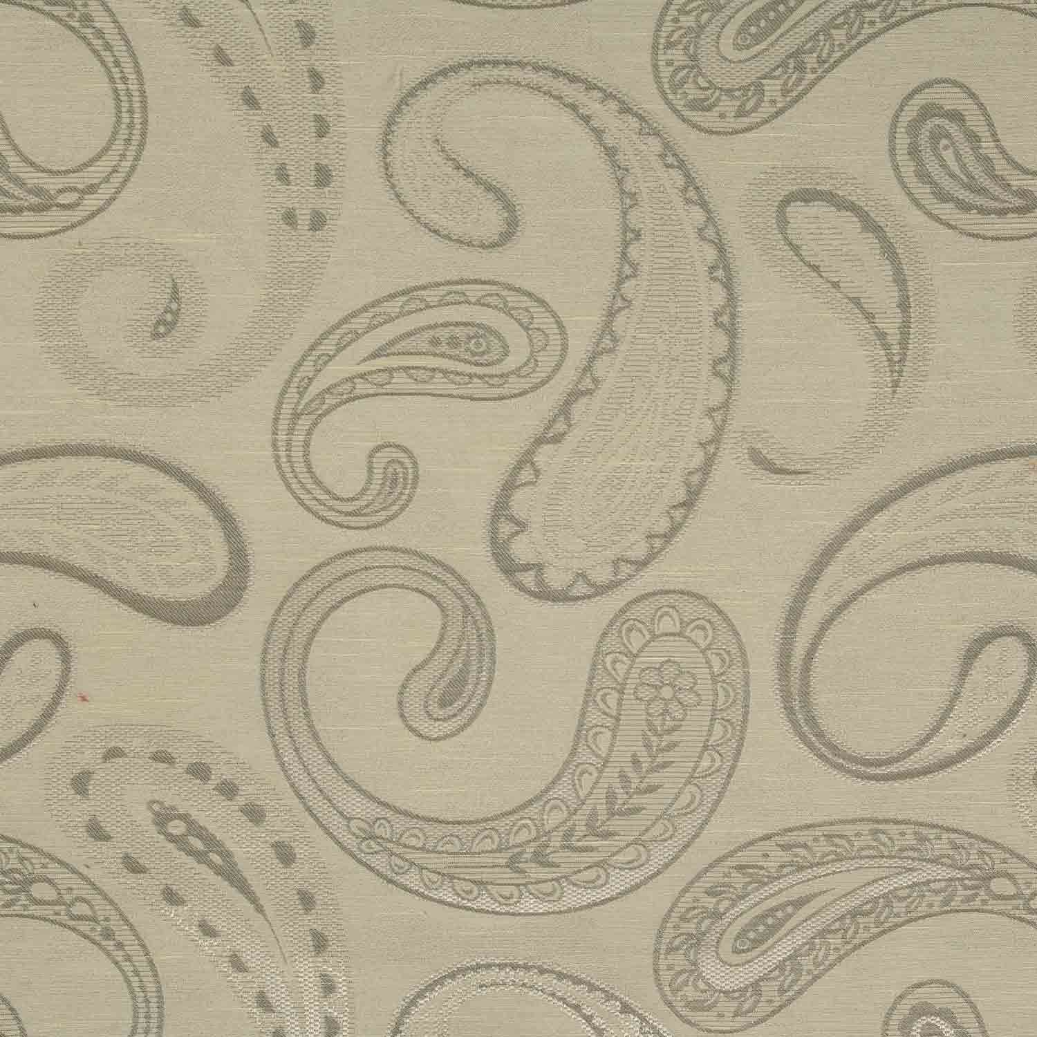 Pencil Pleat Fully Lined Ready Made Jacquard Curtains Traditional Paisley Design - Picture 3 of 13