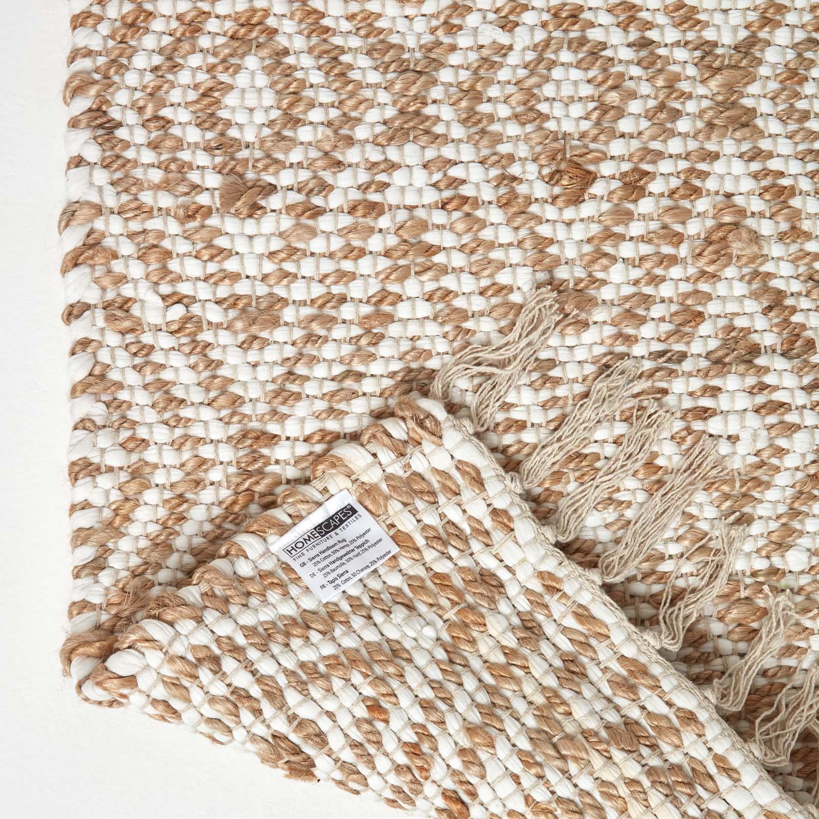 Handwoven Geometric & Checked Pattern Contemorary Style Cotton Hallway Runner - Picture 21 of 36