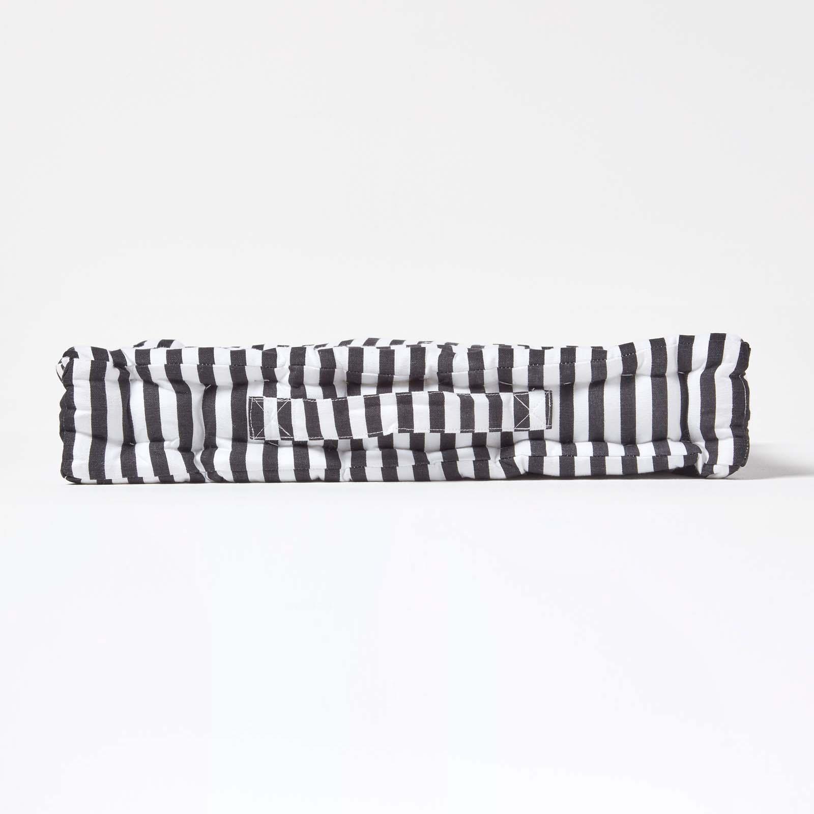 Thick & Thin Stripe Floor Cushion Seat Pad Riser Dining Chair Booster Cushion - Picture 18 of 55