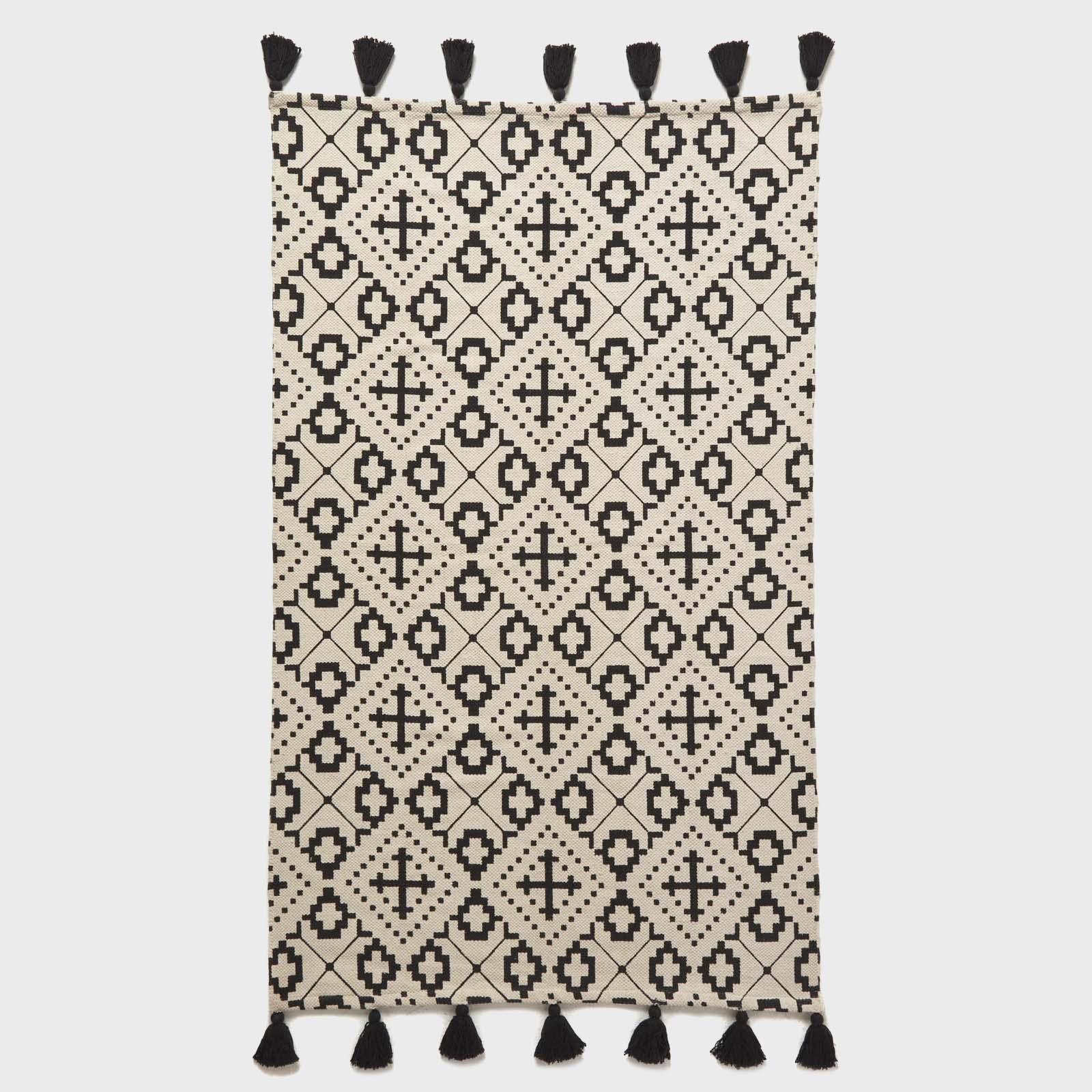 Hand Woven Multi Coloured Rugs and Hall Runners in Decorative Geometric Pattern - Picture 31 of 51