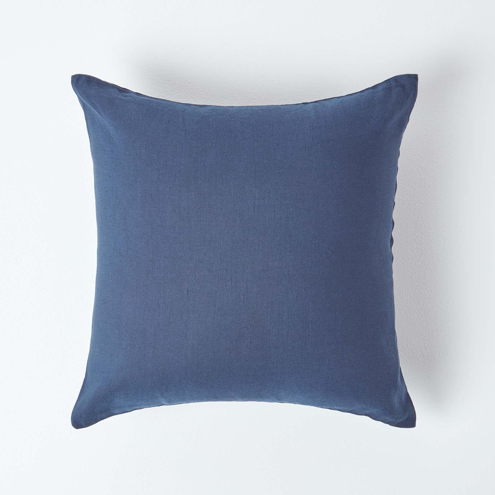 Luxury Cotton Linen Plain Soft Continental European Pillowcase - Picture 22 of 27