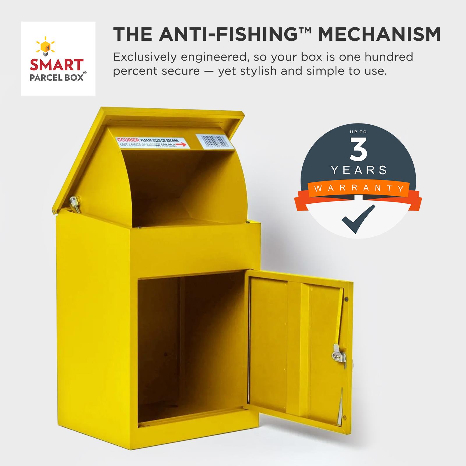 Medium Parcel Delivery Drop Box Lockable Home Storage Letter Post Box - Picture 58 of 64