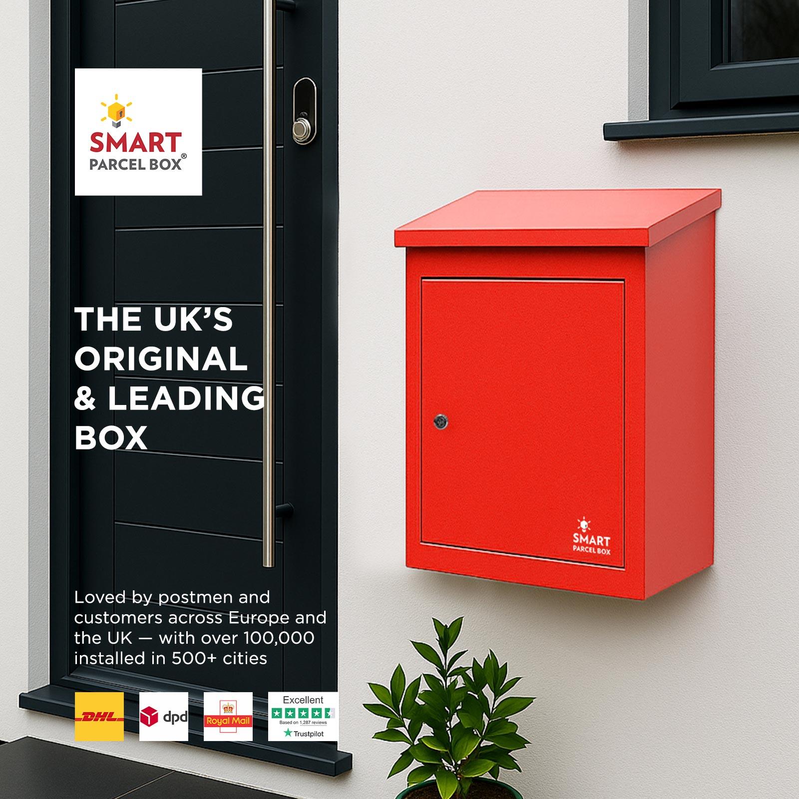 Medium Parcel Delivery Drop Box Lockable Home Storage Letter Post Box - Picture 48 of 64