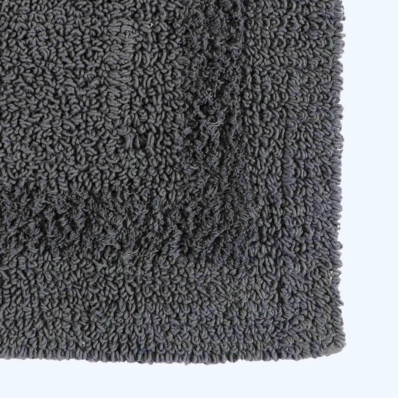 100% Cotton Luxury Reversible Extra Large Bath Mat 70x120cm Thick, Soft Non-Slip - Picture 37 of 90
