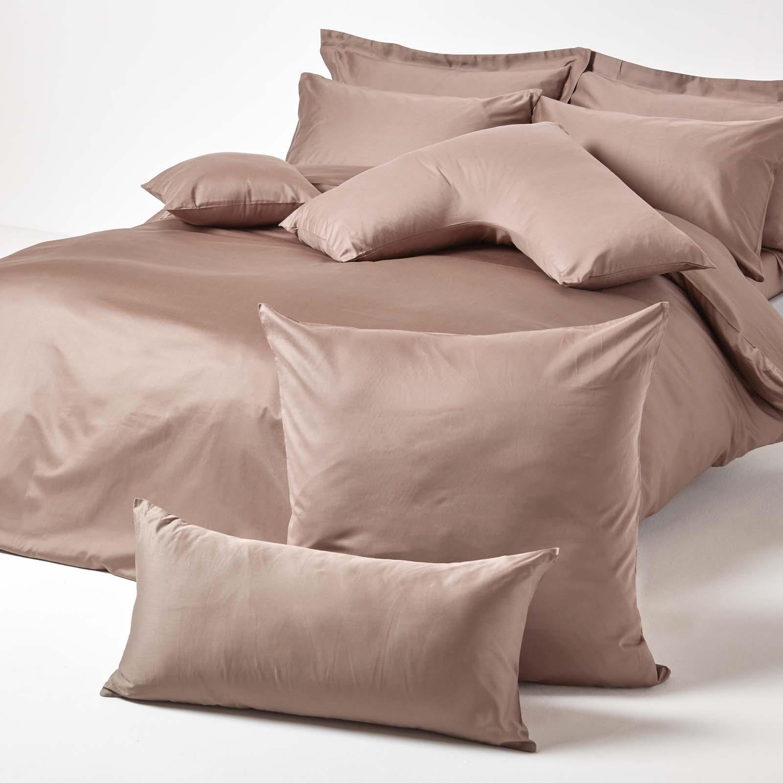 100% Organic Cotton Continental Pillowcase, 400 TC 600 Thread Count Equivalent - Picture 14 of 36