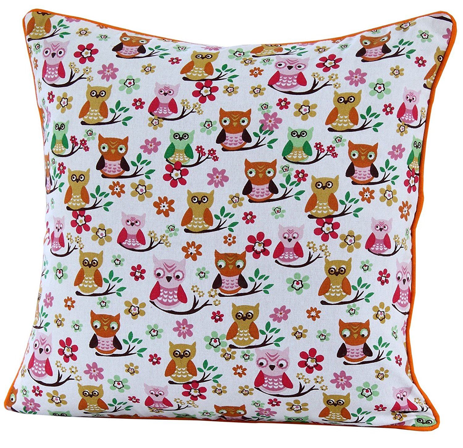 Designer Cushion Cover 100% Cotton Fabric for Home Decor and Kids Room - Picture 99 of 186