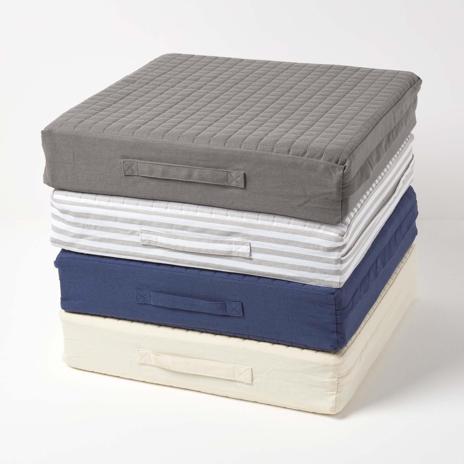 Quilted Armchair Booster Cushion with Removable Cover Firm Orthopaedic Foam - Picture 7 of 43