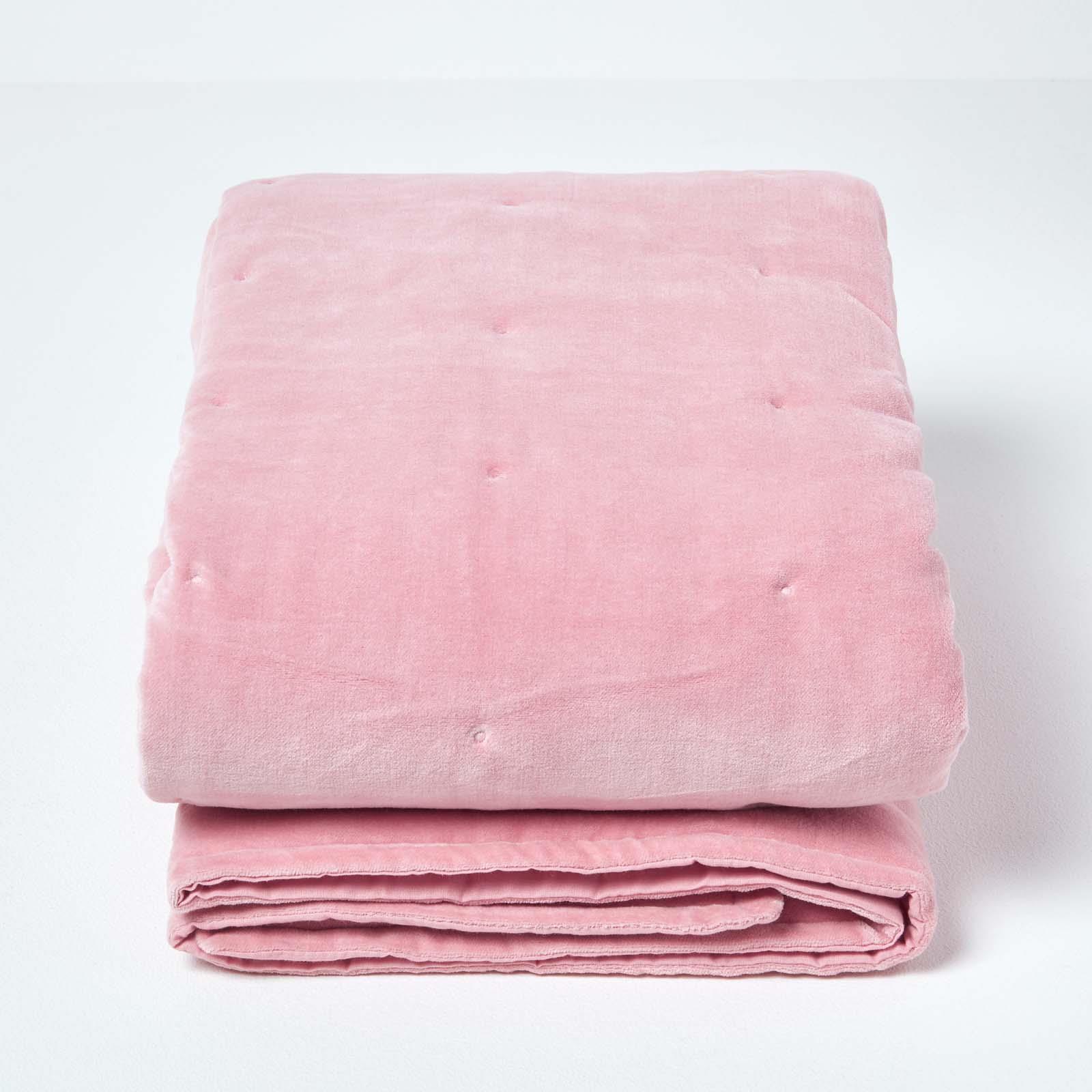 Luxurious Super Soft Cotton Velvet Woven Washable Quilted Sofa or Bed Throw - Picture 45 of 57
