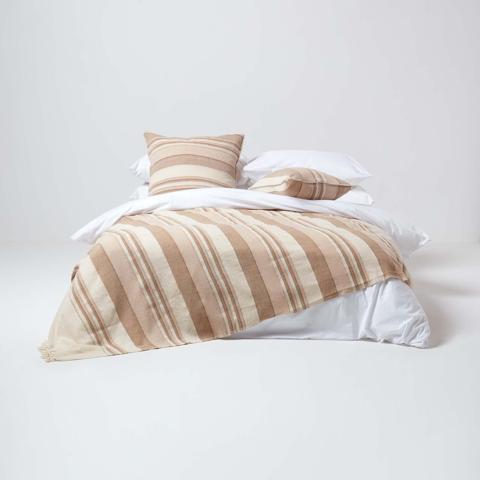 100% Cotton Morocco Striped Cushion Cover 18" x 18" and 24" x 24" - Picture 5 of 41