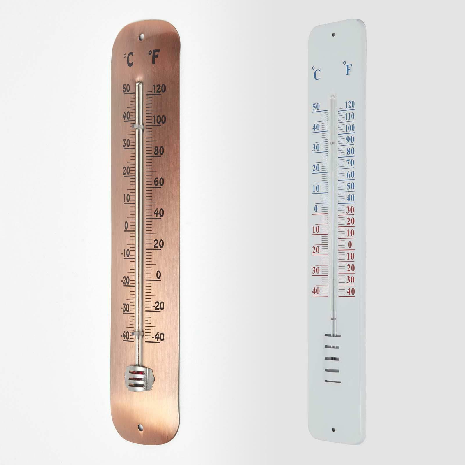 Large Thermometer Wall Mounted Outdoor Garden Temperature Gauge eBay