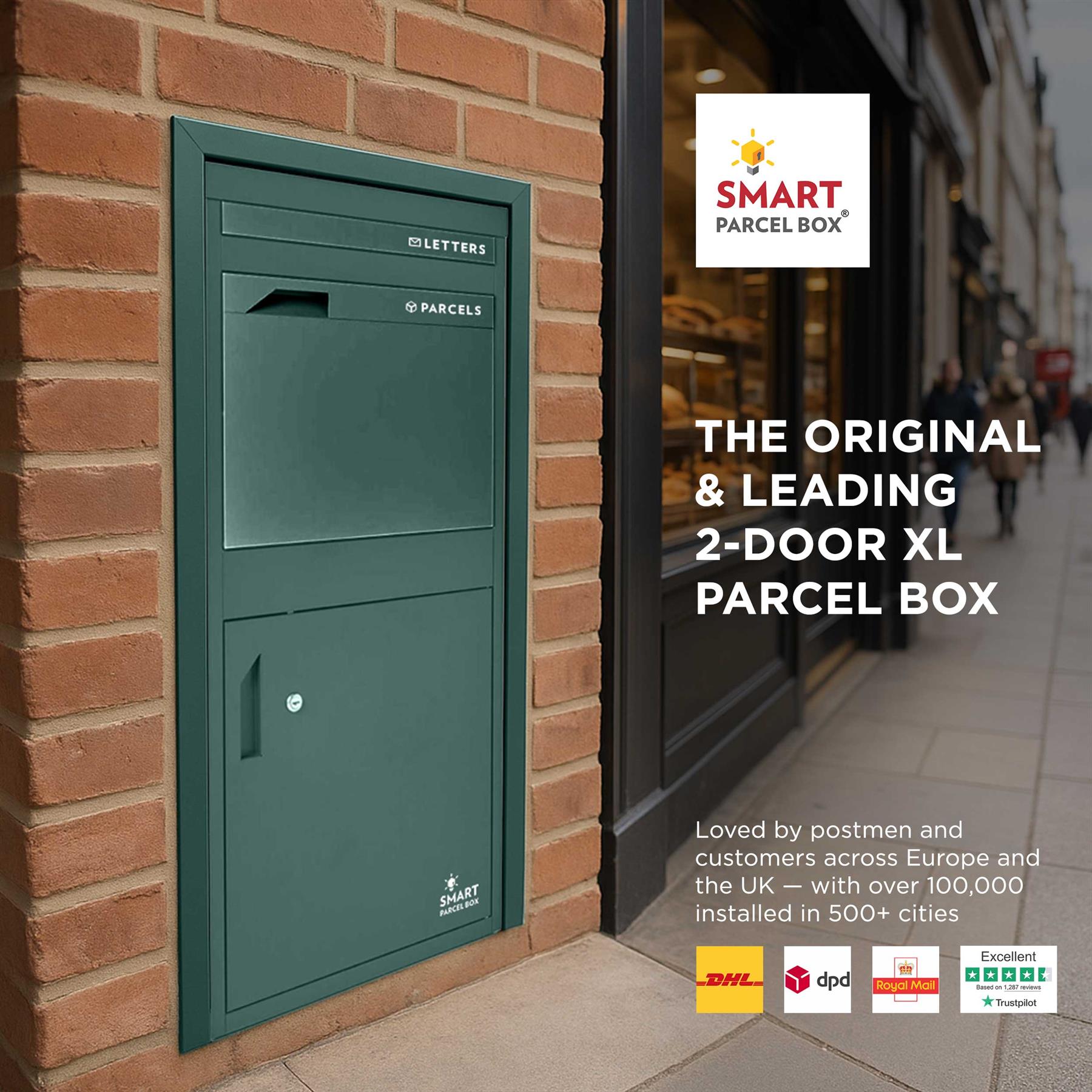 Large/ Extra-Large Front & Rear Access Smart Parcel Box® Special Edition - Picture 24 of 52