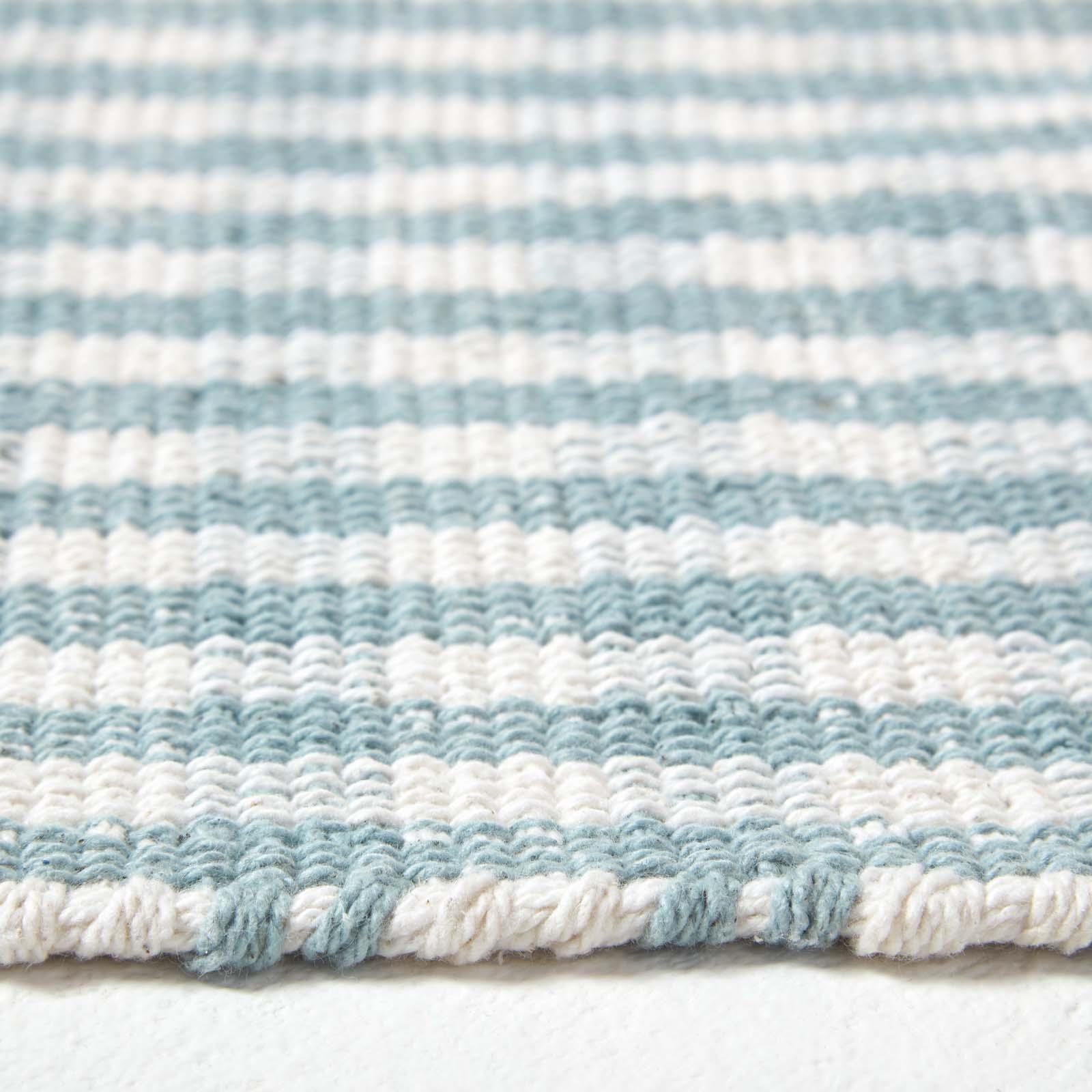 Cotton Gingham Rugs Pink Blue Beige Green Orange Carpet Kids Bath Mats - Picture 14 of 43