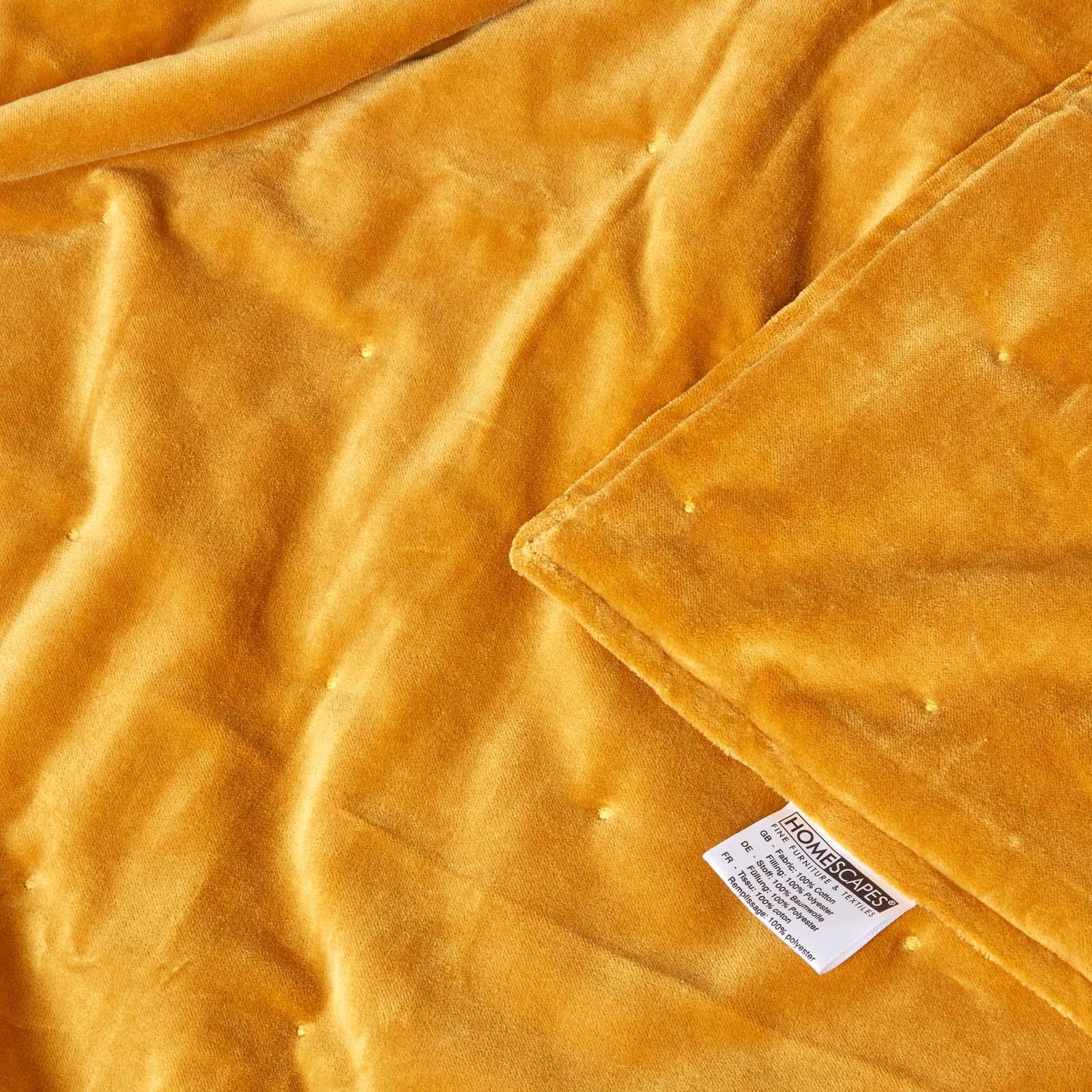 Luxurious Super Soft Cotton Velvet Woven Washable Quilted Sofa or Bed Throw - Picture 43 of 57