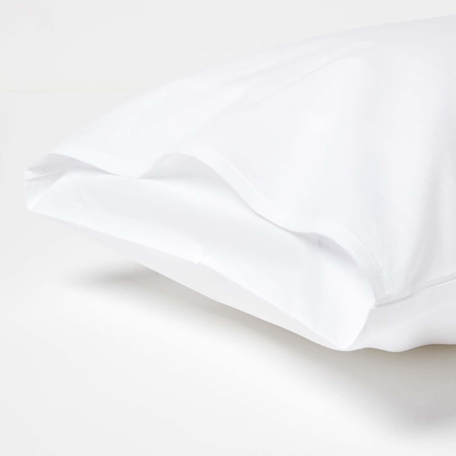 Funda Almohada Cama Cuna Algodón Egipcio 40 x 60 cm Par 200TC 400TC Equivalente - Imagen 28 de 31