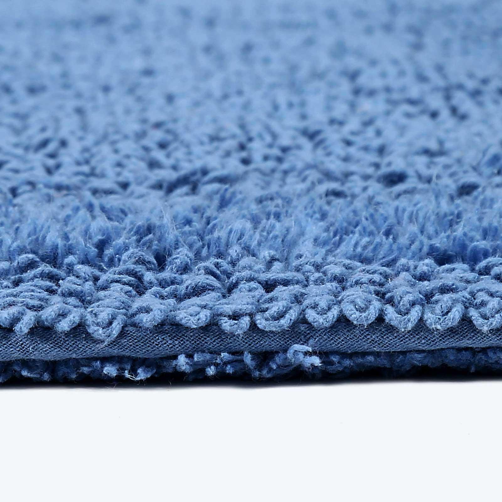 100% Cotton Luxury Reversible Extra Large Bath Mat 70x120cm Thick, Soft Non-Slip - Picture 30 of 90