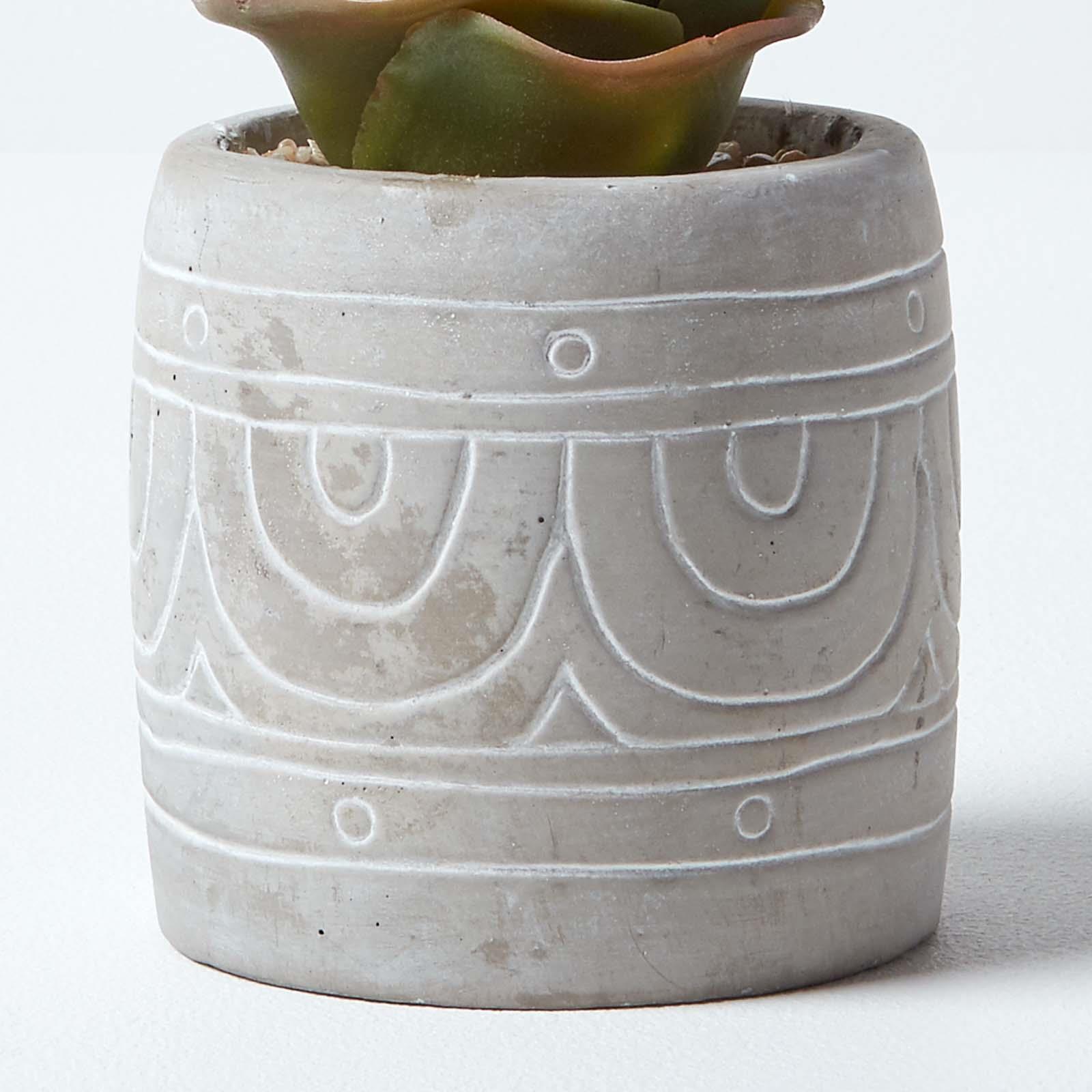 Artificial Succulent Plant Cactus/Cacti in Decorative Pot For Home/Office Décor - Picture 22 of 200