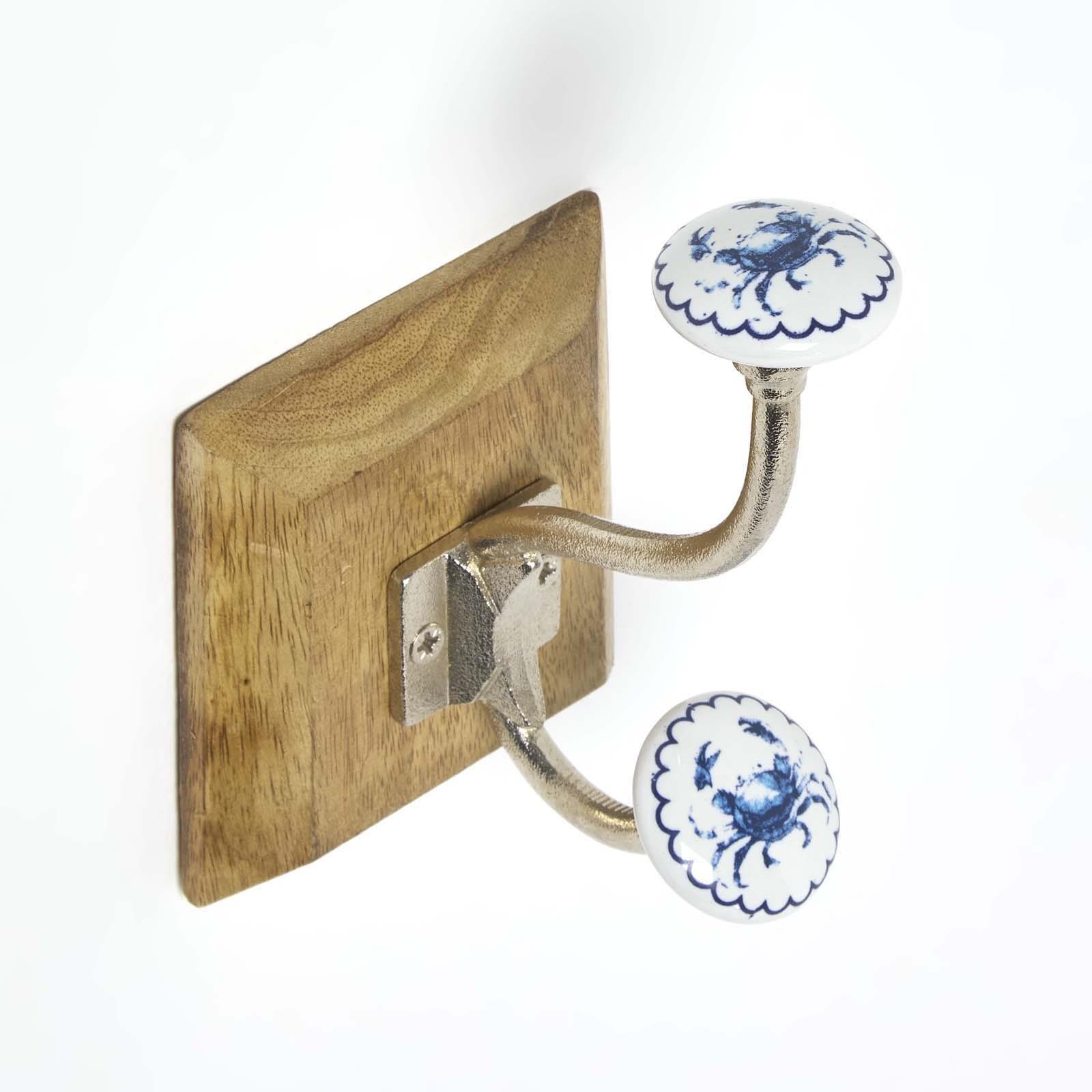 Wall Mounted Vintage style Decorative Coat Rack Hook Hangers with 2 and 4 Hooks - Afbeelding 29 van 29