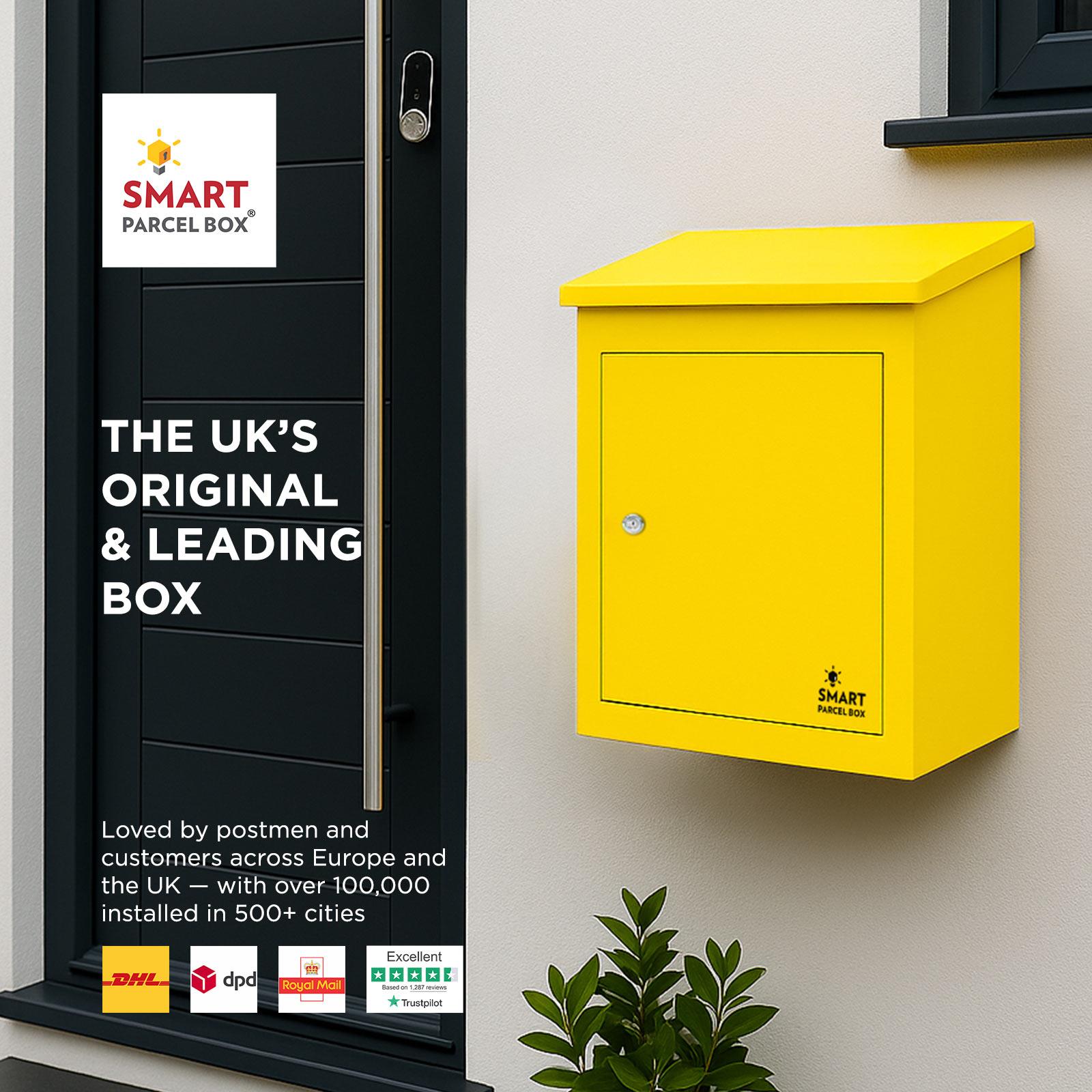 Medium Parcel Delivery Drop Box Lockable Home Storage Letter Post Box - Picture 57 of 64