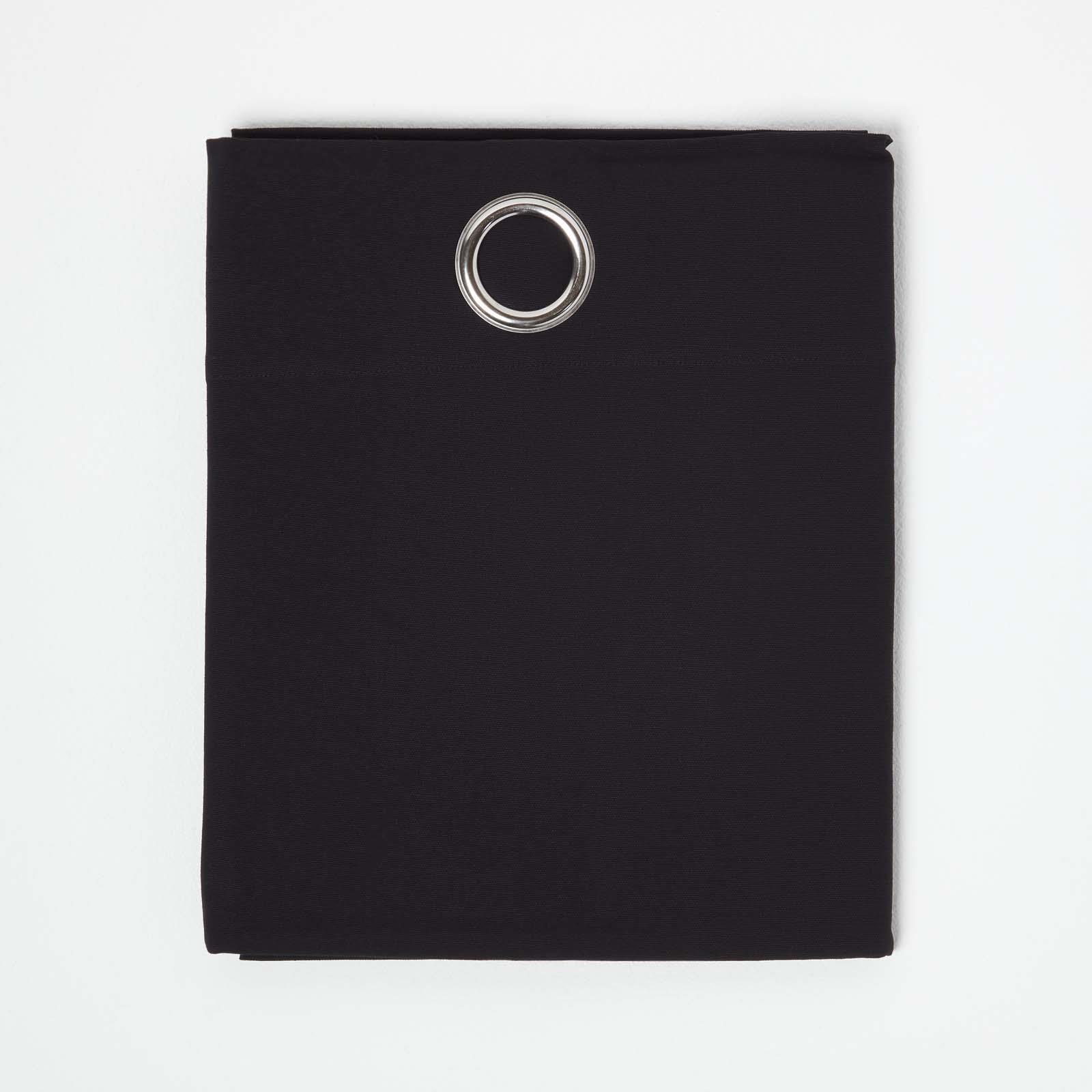 Plain Dyed Heavy Cotton Curtain Eyelet Ready Made Ring Top White, Blue, Grey - Picture 12 of 83