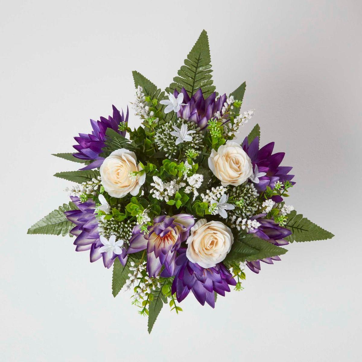 Artificial Fake Flowers Bouquet Arrangement Home Wedding Party Garden-Decor - Picture 14 of 38