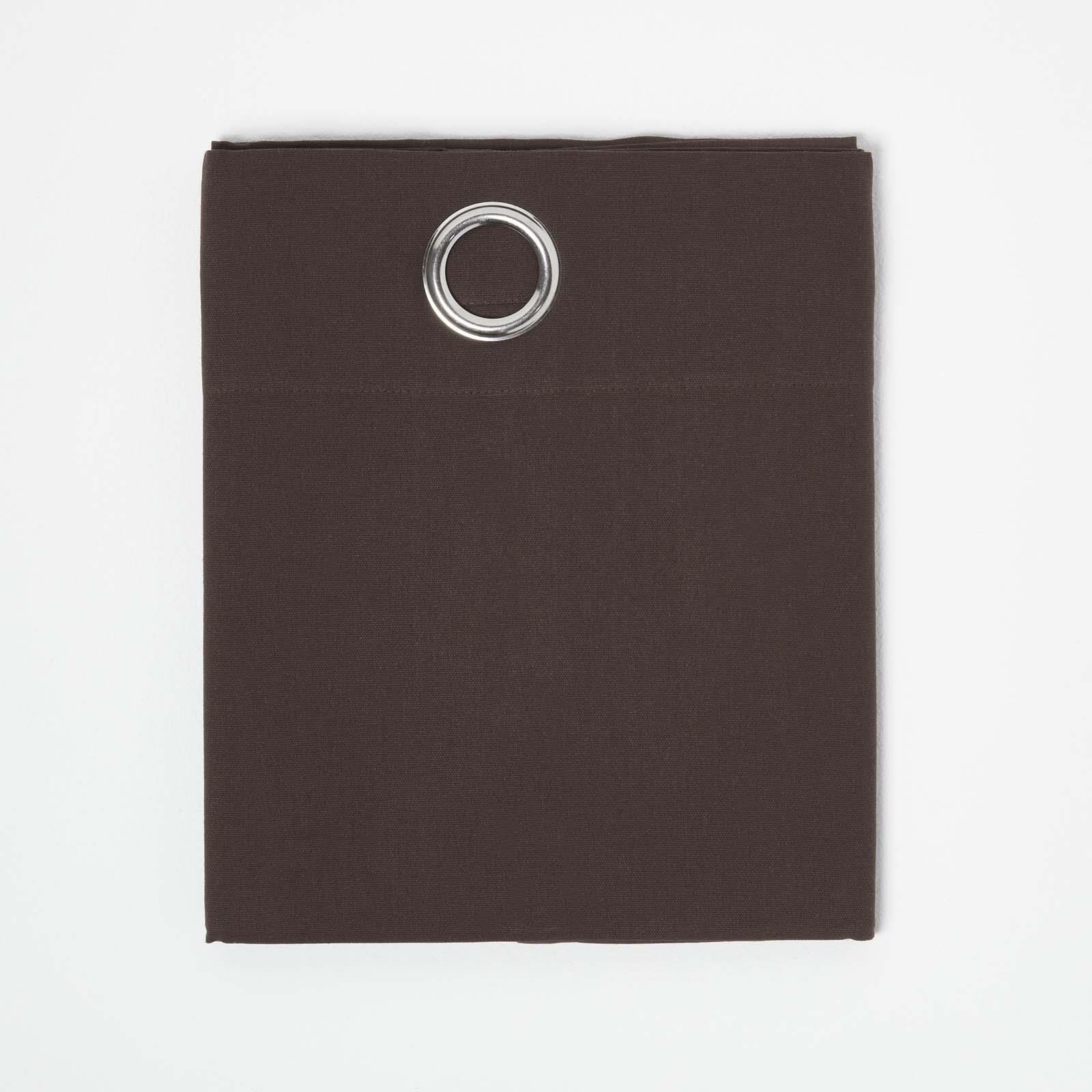 Plain Dyed Heavy Cotton Curtain Eyelet Ready Made Ring Top White, Blue, Grey - Picture 25 of 83