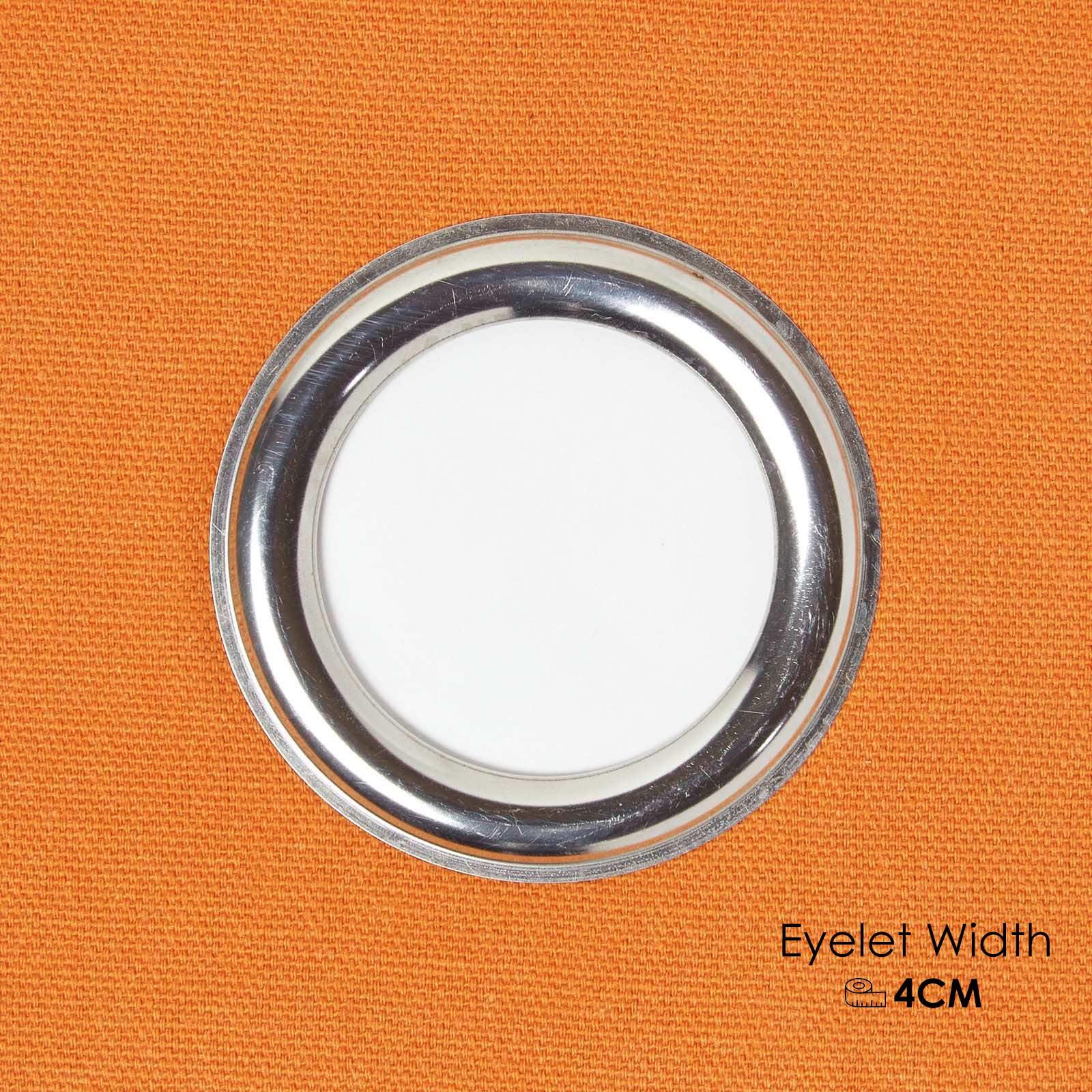 Plain Dyed Heavy Cotton Curtain Eyelet Ready Made Ring Top White, Blue, Grey - Picture 22 of 83
