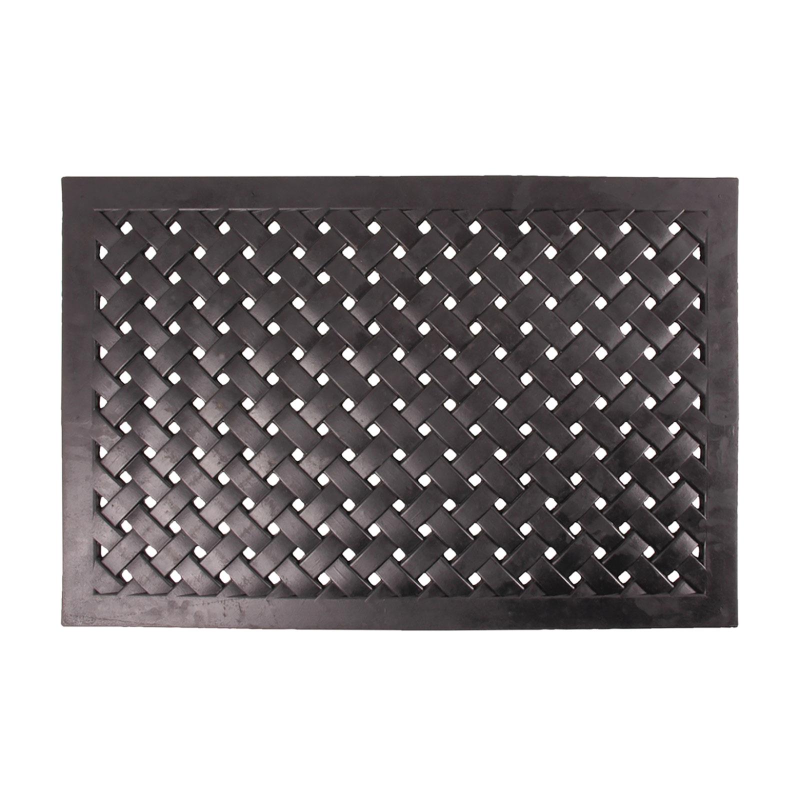 Heavy Duty Rubber & PVC Mat Door Entrance Door Mat for Indoor/Outdoor