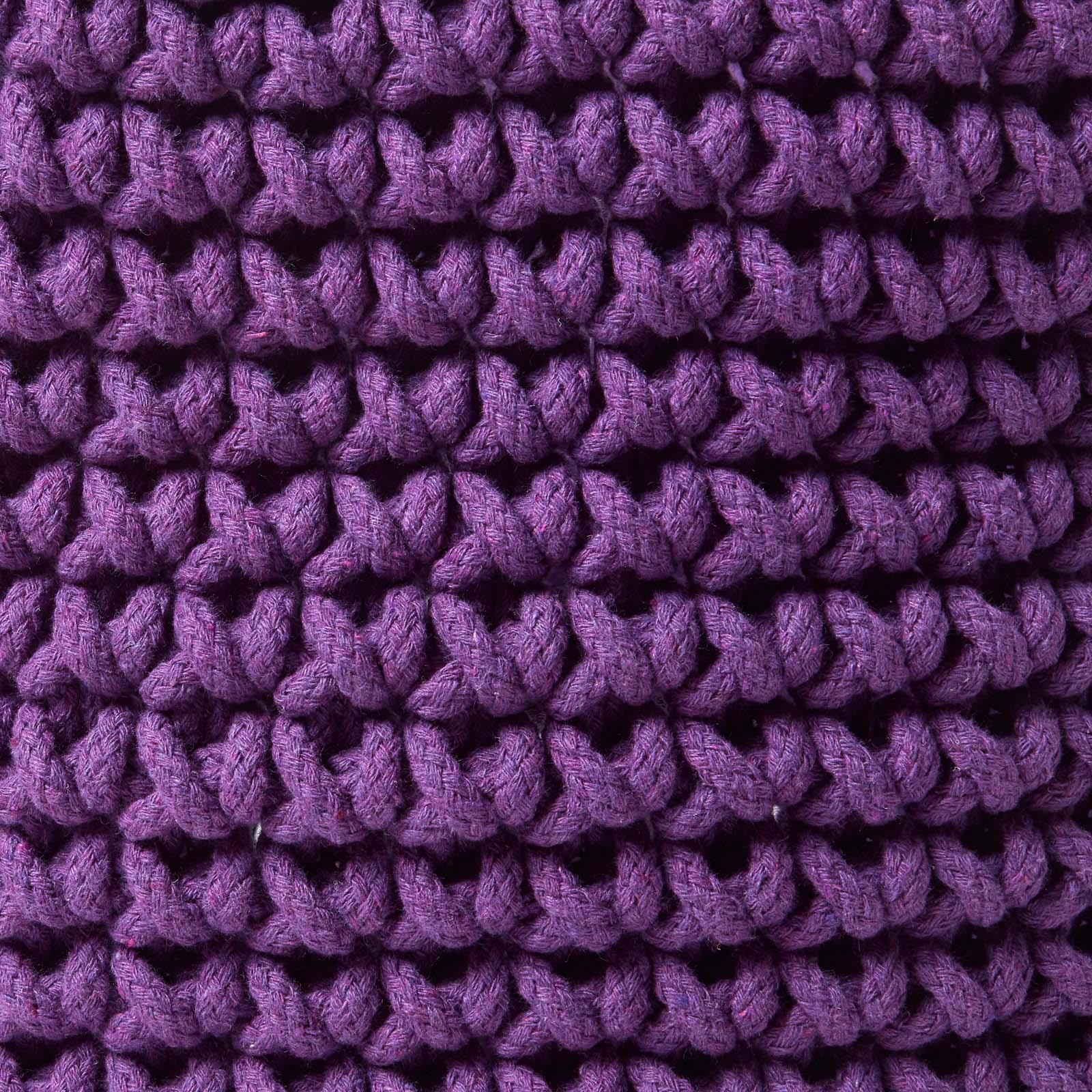 100% Cotton Round Knitted Storage Basket Books & Cloths Storage Handmade Basket - Picture 36 of 135