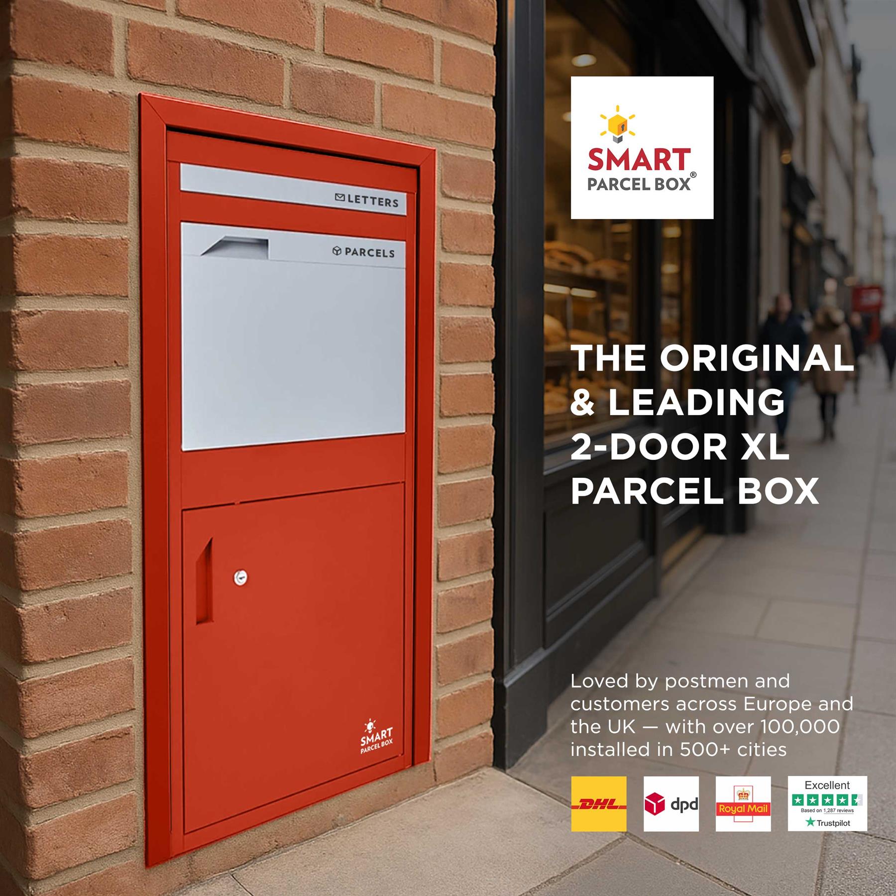 Large/ Extra-Large Front & Rear Access Smart Parcel Box® Special Edition - Picture 34 of 52