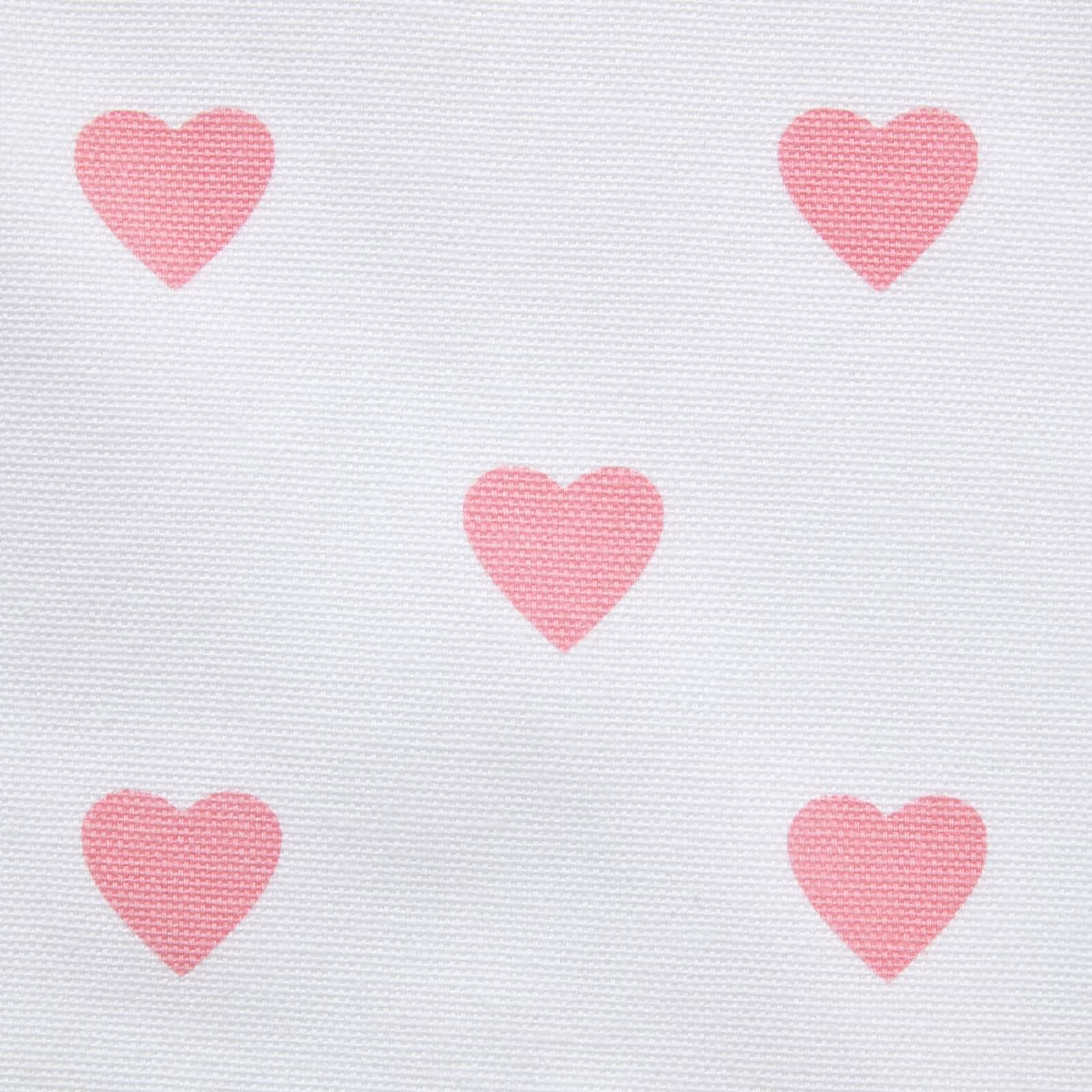 Cotton Pink And Red Hearts Kitchen Double Oven Gloves Apron Towel Pot Holder - Picture 5 of 22