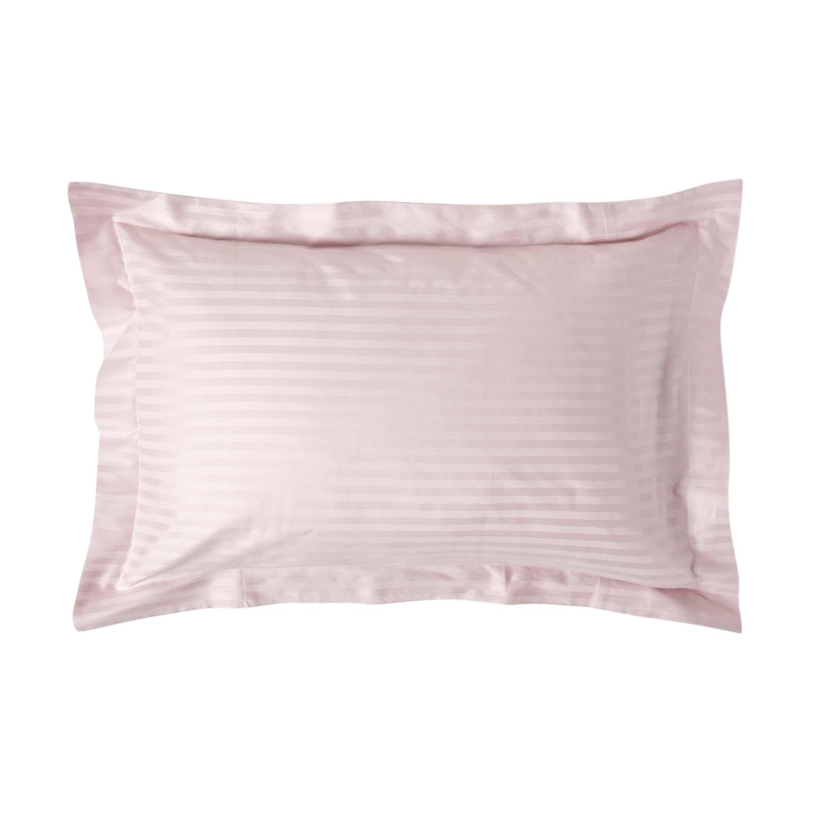 100 Egyptian Cotton Satin Stripe Pillowcase 330 TC 500 TC Equivalent