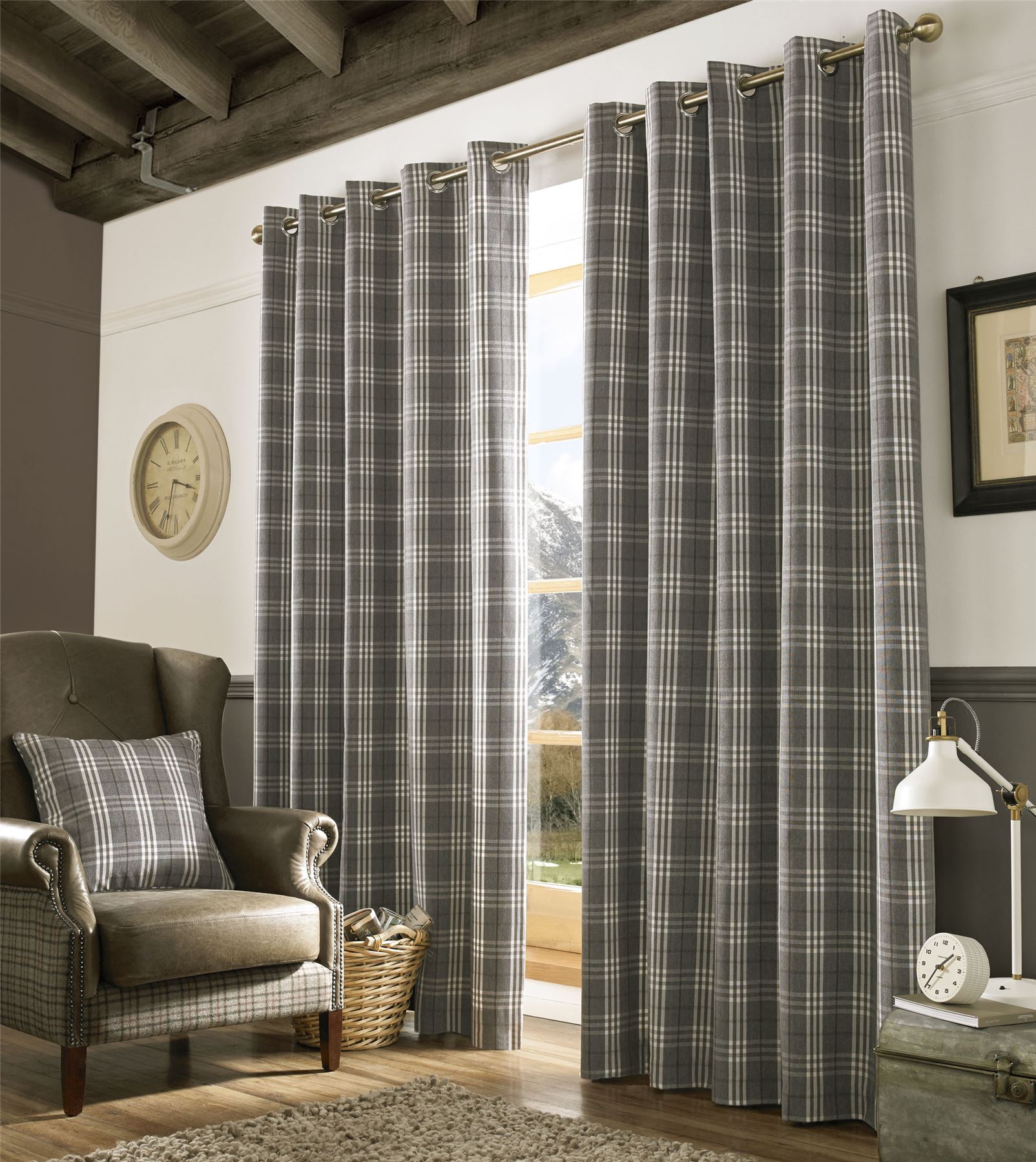 Tartan Check 100% Cotton and Polyester Sofa or Settee Cushion Covers Washable - Picture 14 of 50