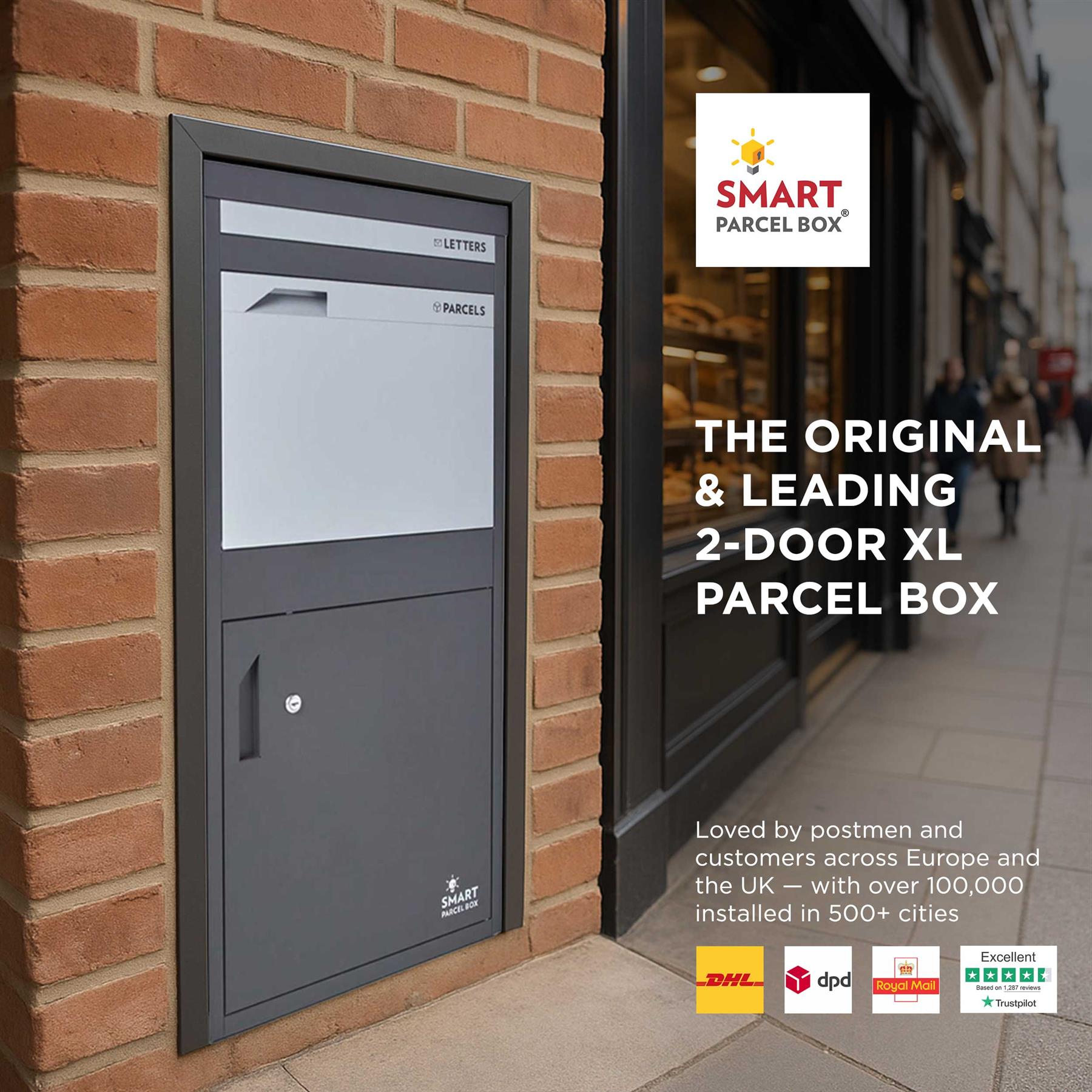 Large/ Extra-Large Front & Rear Access Smart Parcel Box® Special Edition - Picture 14 of 52