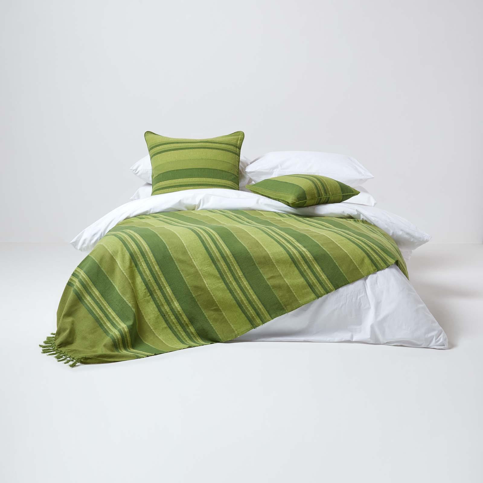 100% Cotton Morocco Striped Cushion Cover 18" x 18" and 24" x 24" - Picture 15 of 41