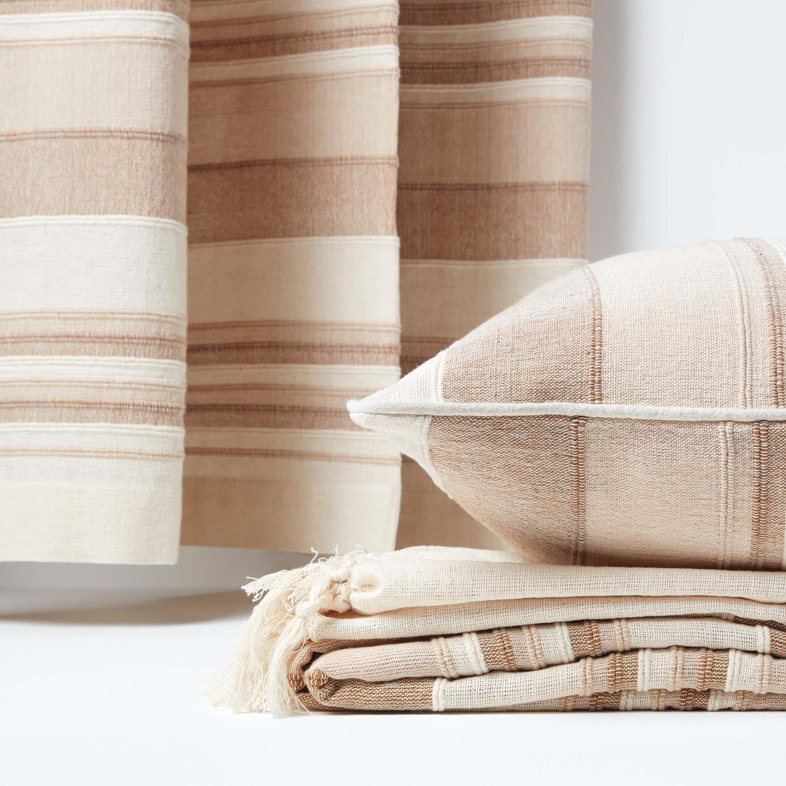 100% Cotton Morocco Striped Cushion Cover 18" x 18" and 24" x 24" - Picture 6 of 41