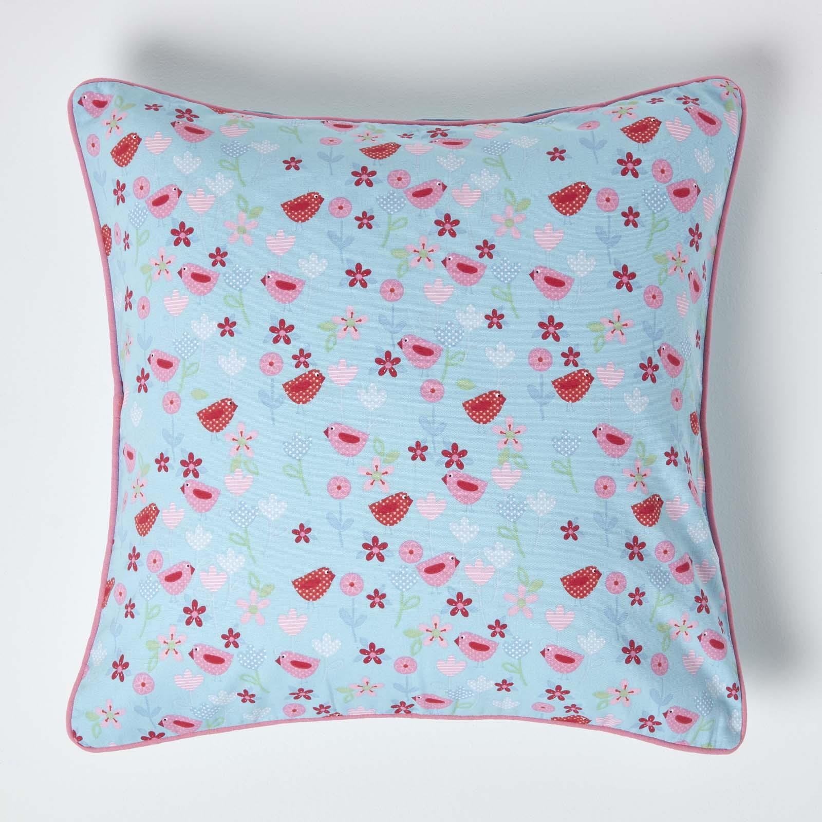 Designer Cushion Cover 100% Cotton Fabric for Home Decor and Kids Room - Picture 17 of 186